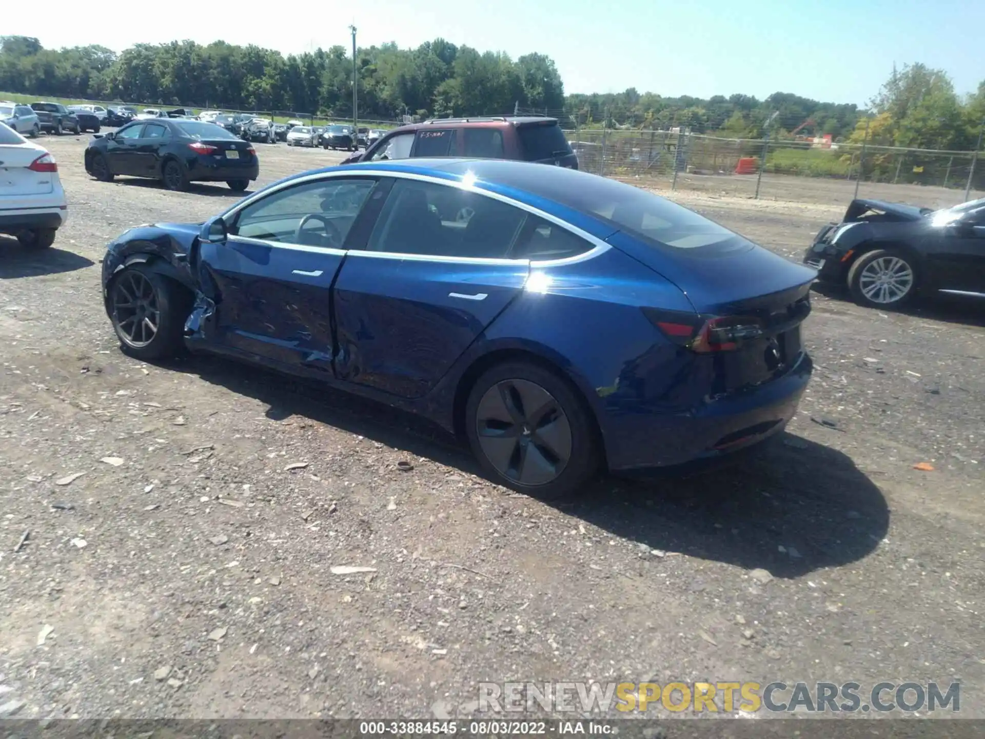 3 Photograph of a damaged car 5YJ3E1EA9KF309167 TESLA MODEL 3 2019