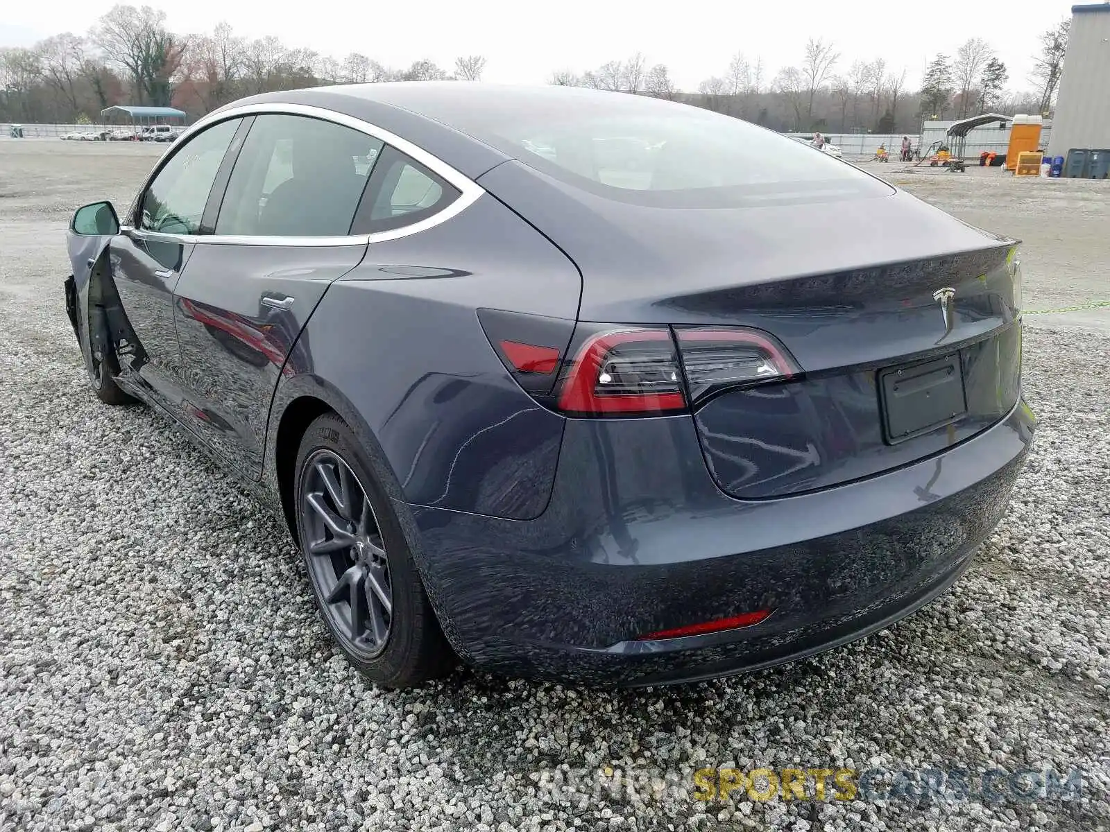 3 Photograph of a damaged car 5YJ3E1EA9KF313638 TESLA MODEL 3 2019