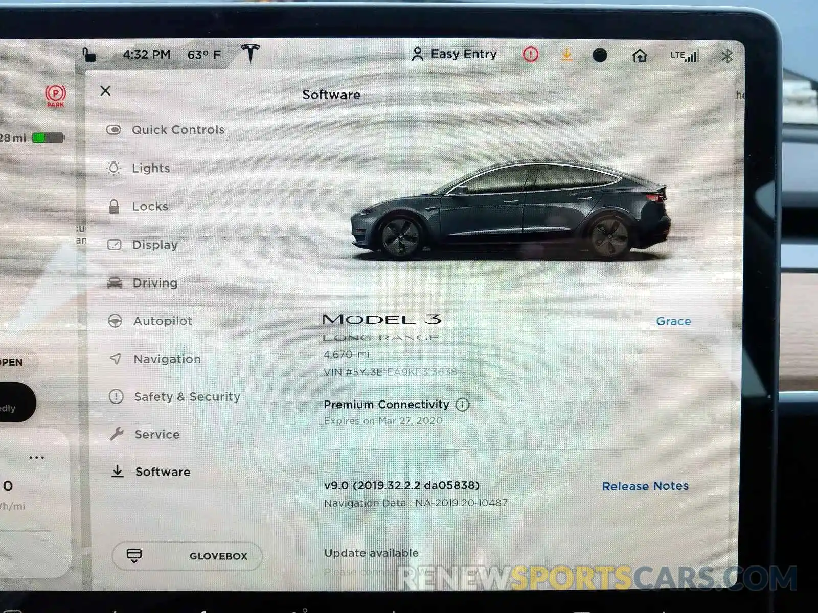 8 Фотография поврежденного автомобиля 5YJ3E1EA9KF313638 TESLA MODEL 3 2019