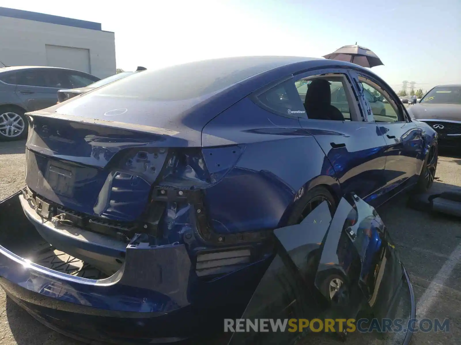 4 Photograph of a damaged car 5YJ3E1EA9KF313915 TESLA MODEL 3 2019