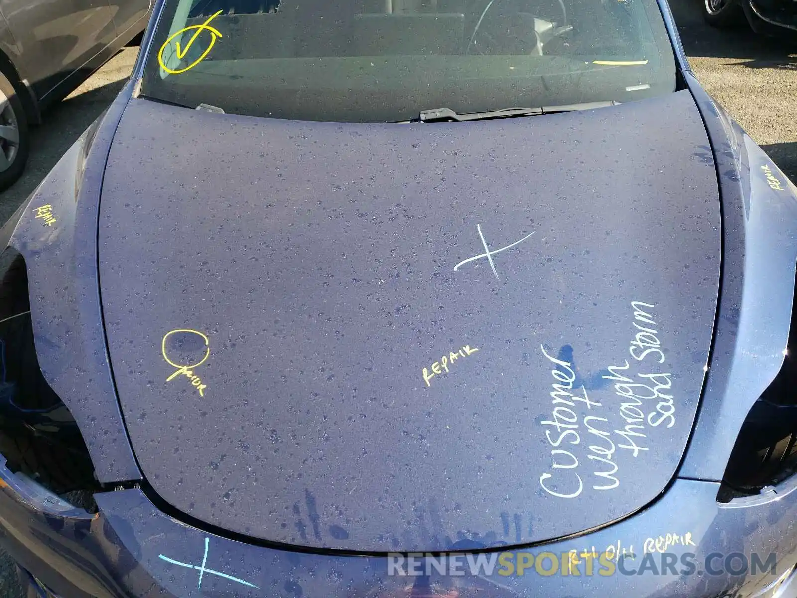 7 Photograph of a damaged car 5YJ3E1EA9KF313915 TESLA MODEL 3 2019