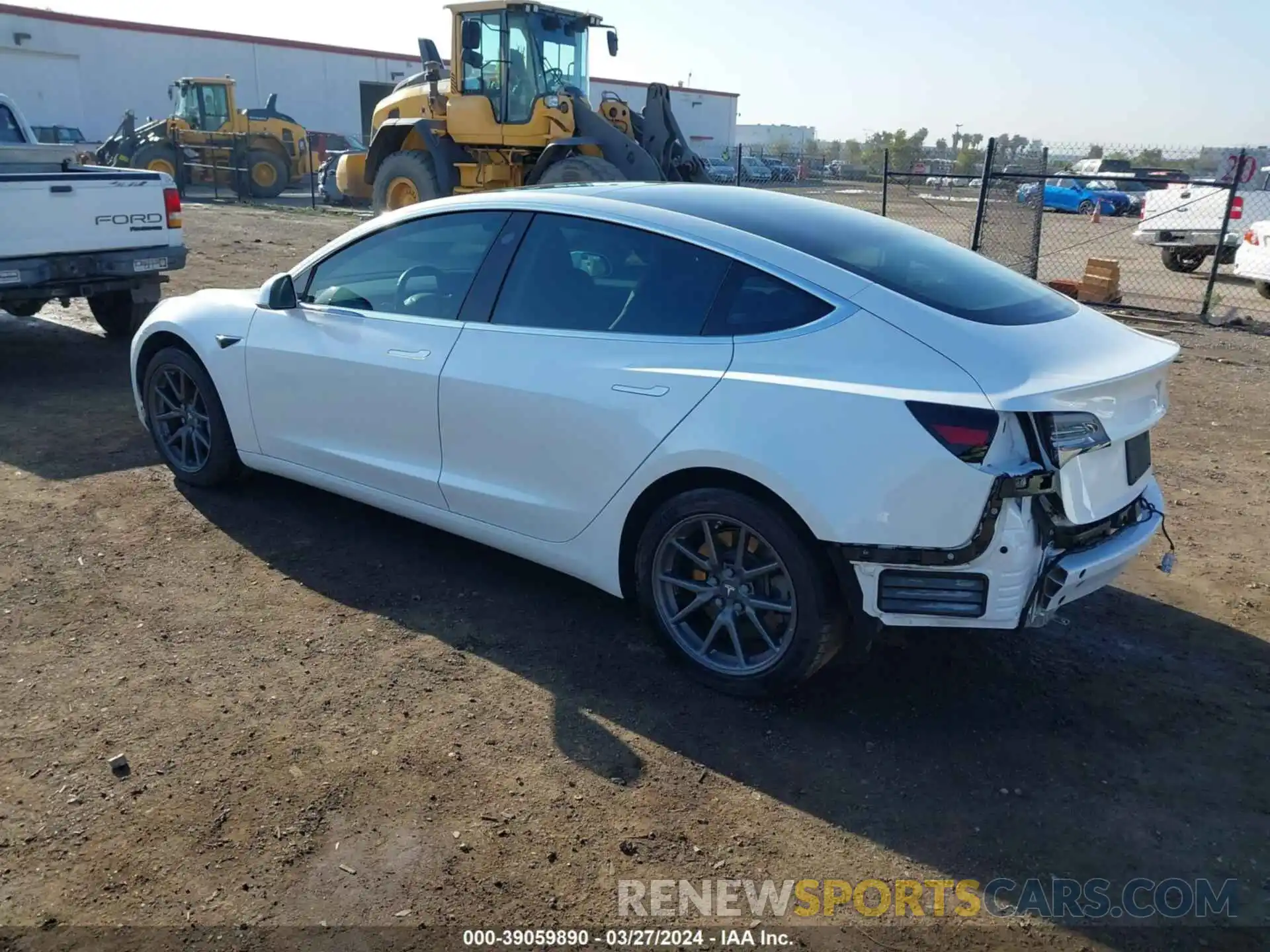 3 Фотография поврежденного автомобиля 5YJ3E1EA9KF313946 TESLA MODEL 3 2019