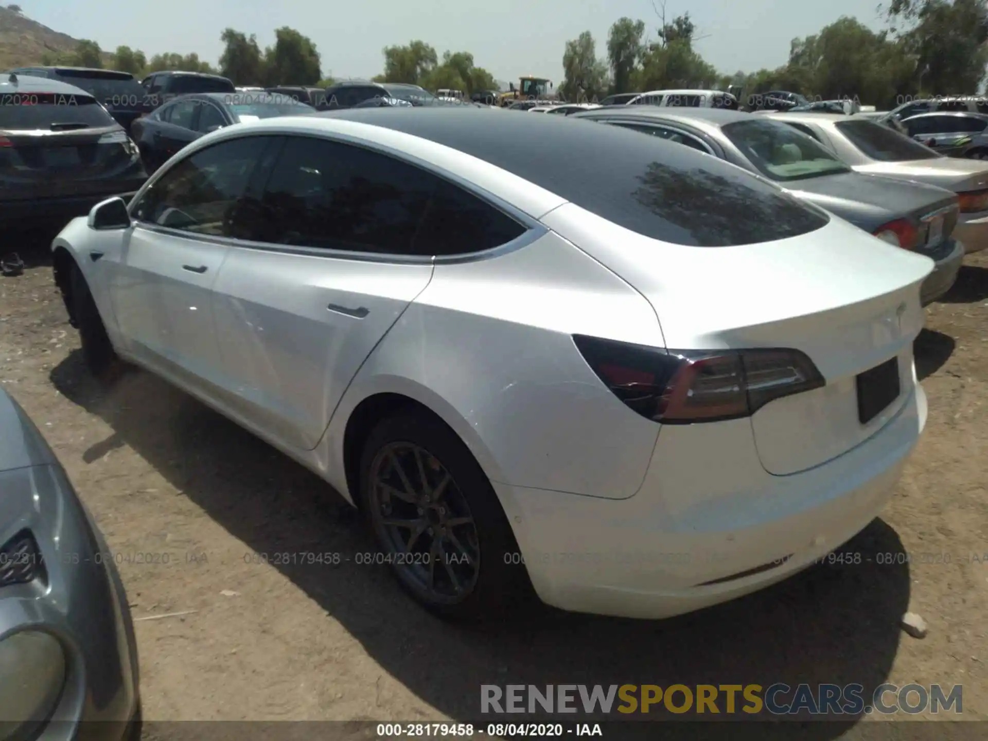 3 Photograph of a damaged car 5YJ3E1EA9KF314076 TESLA MODEL 3 2019