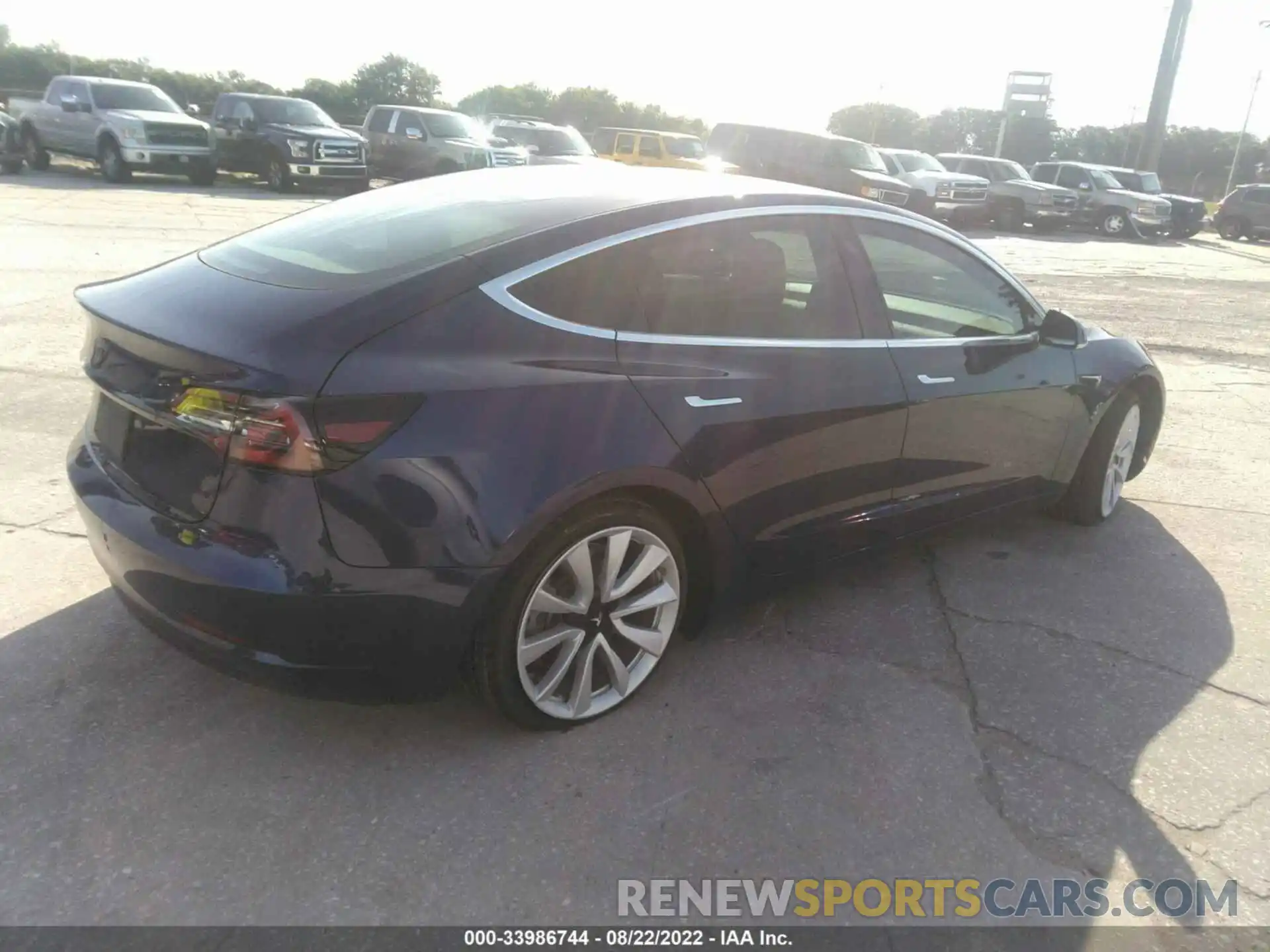 4 Photograph of a damaged car 5YJ3E1EA9KF314594 TESLA MODEL 3 2019