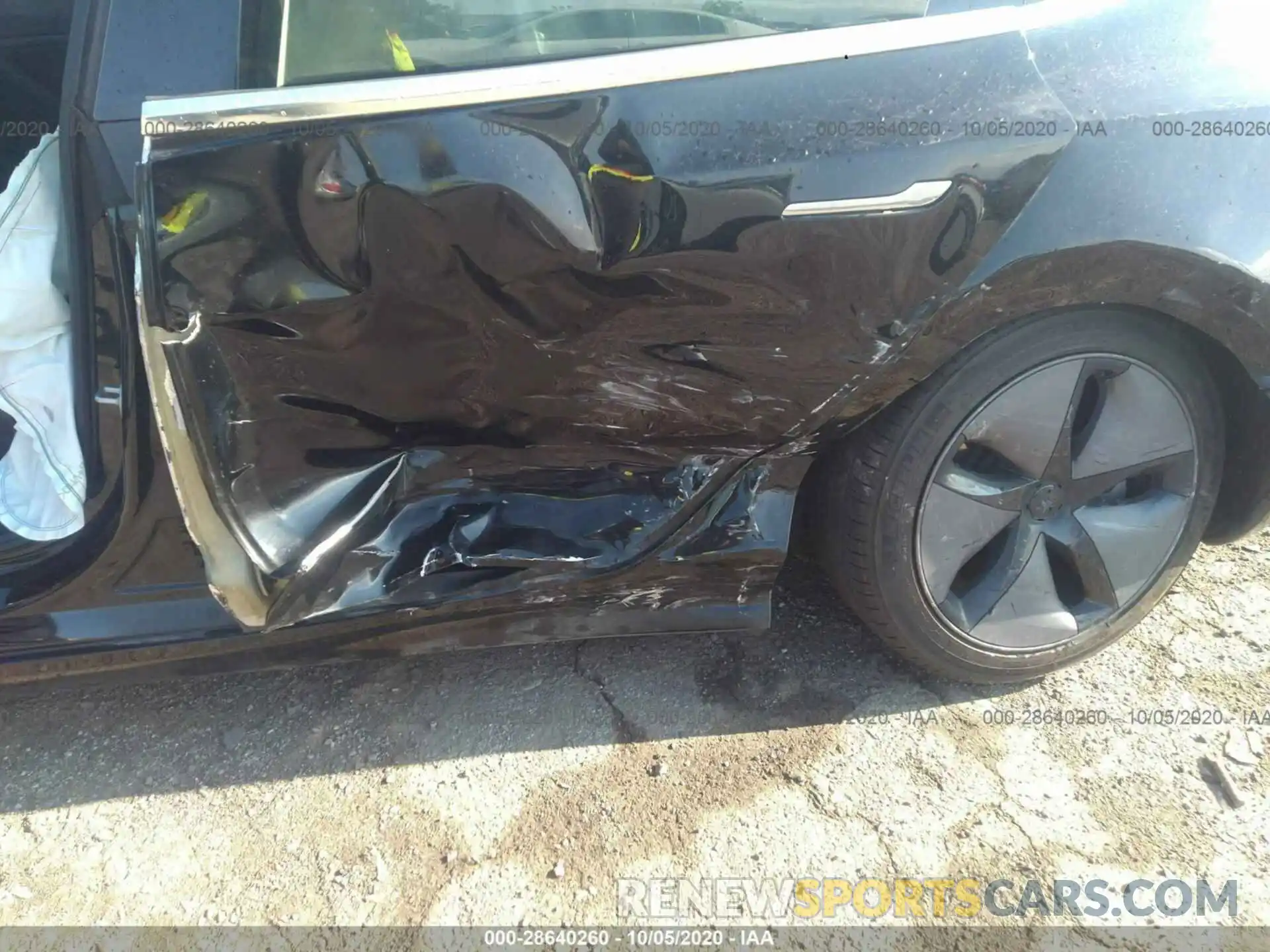6 Photograph of a damaged car 5YJ3E1EA9KF316779 TESLA MODEL 3 2019