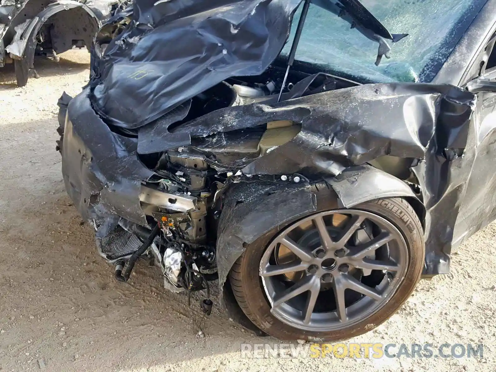 9 Photograph of a damaged car 5YJ3E1EA9KF316846 TESLA MODEL 3 2019