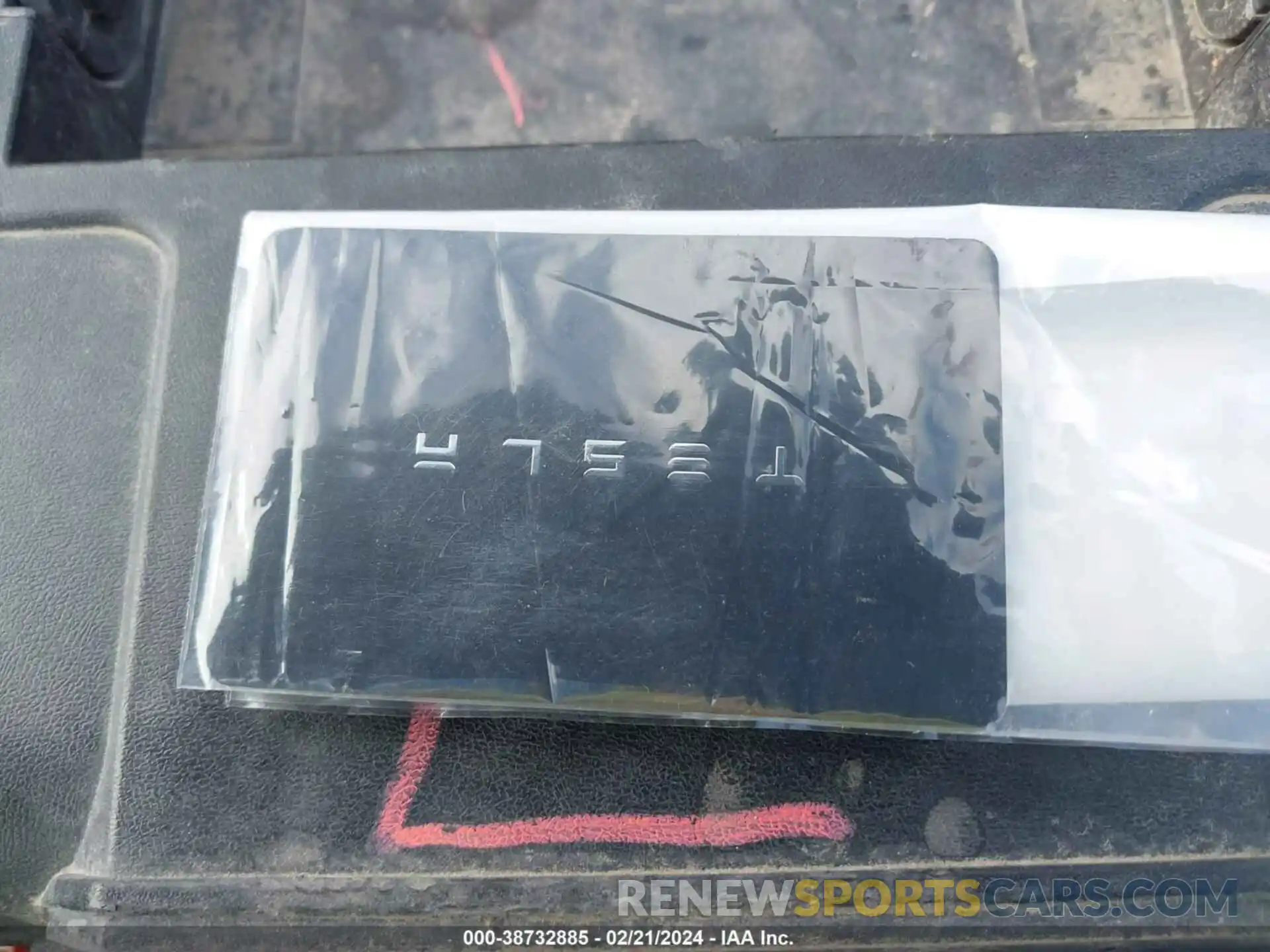 11 Photograph of a damaged car 5YJ3E1EA9KF317947 TESLA MODEL 3 2019