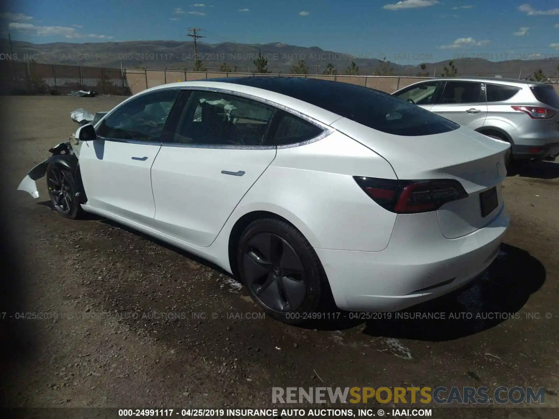 3 Photograph of a damaged car 5YJ3E1EA9KF321898 TESLA MODEL 3 2019