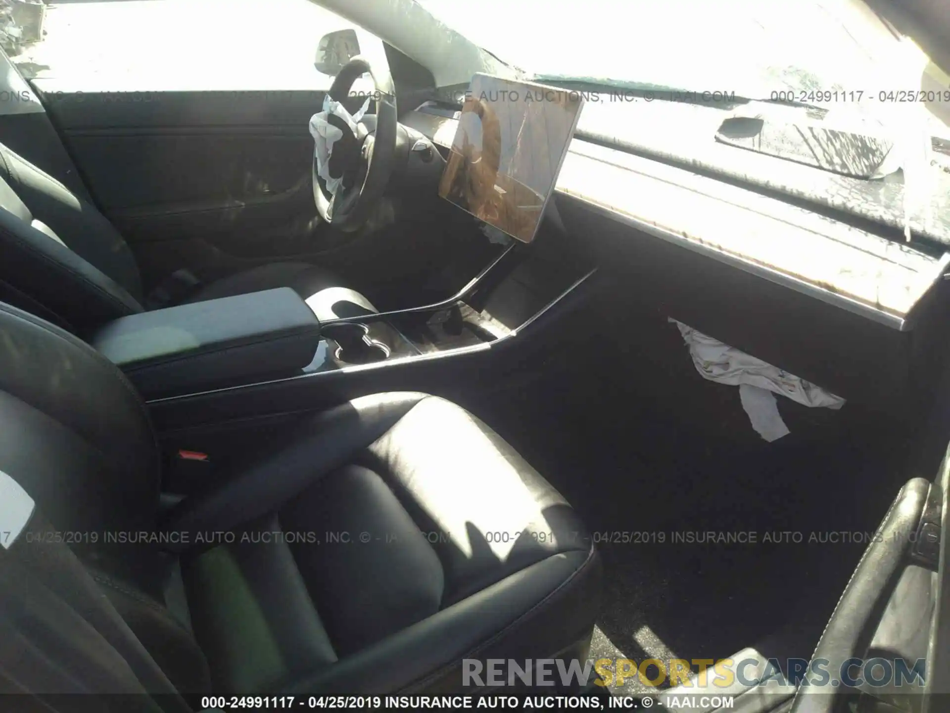 5 Photograph of a damaged car 5YJ3E1EA9KF321898 TESLA MODEL 3 2019