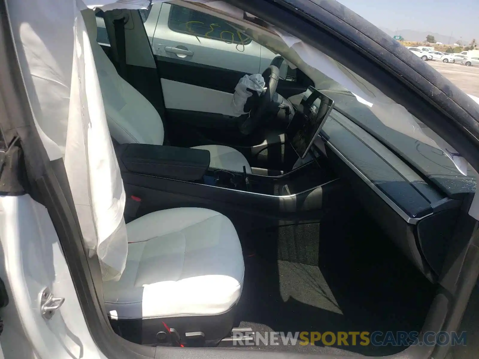 5 Photograph of a damaged car 5YJ3E1EA9KF322727 TESLA MODEL 3 2019