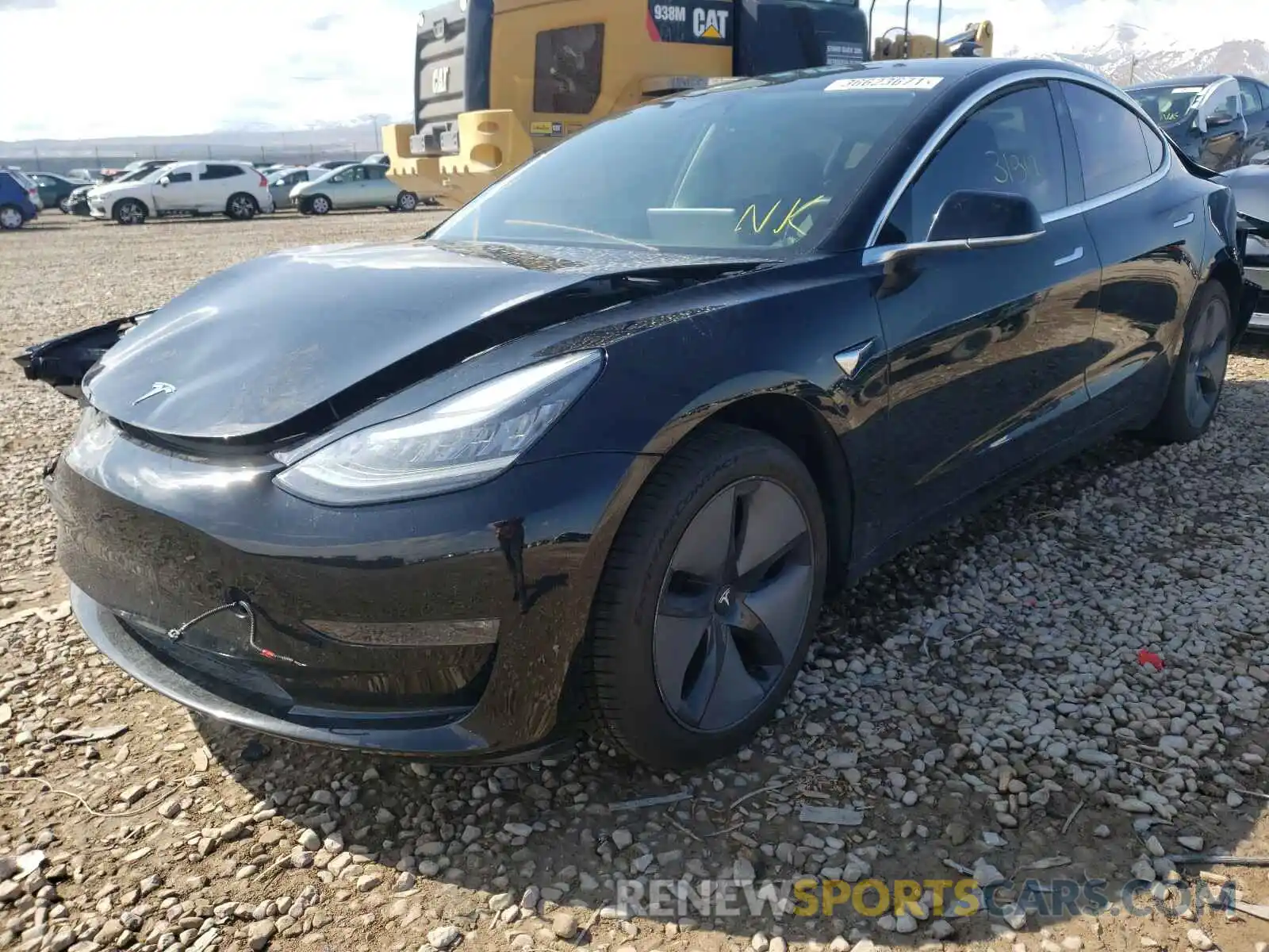 2 Фотография поврежденного автомобиля 5YJ3E1EA9KF324638 TESLA MODEL 3 2019