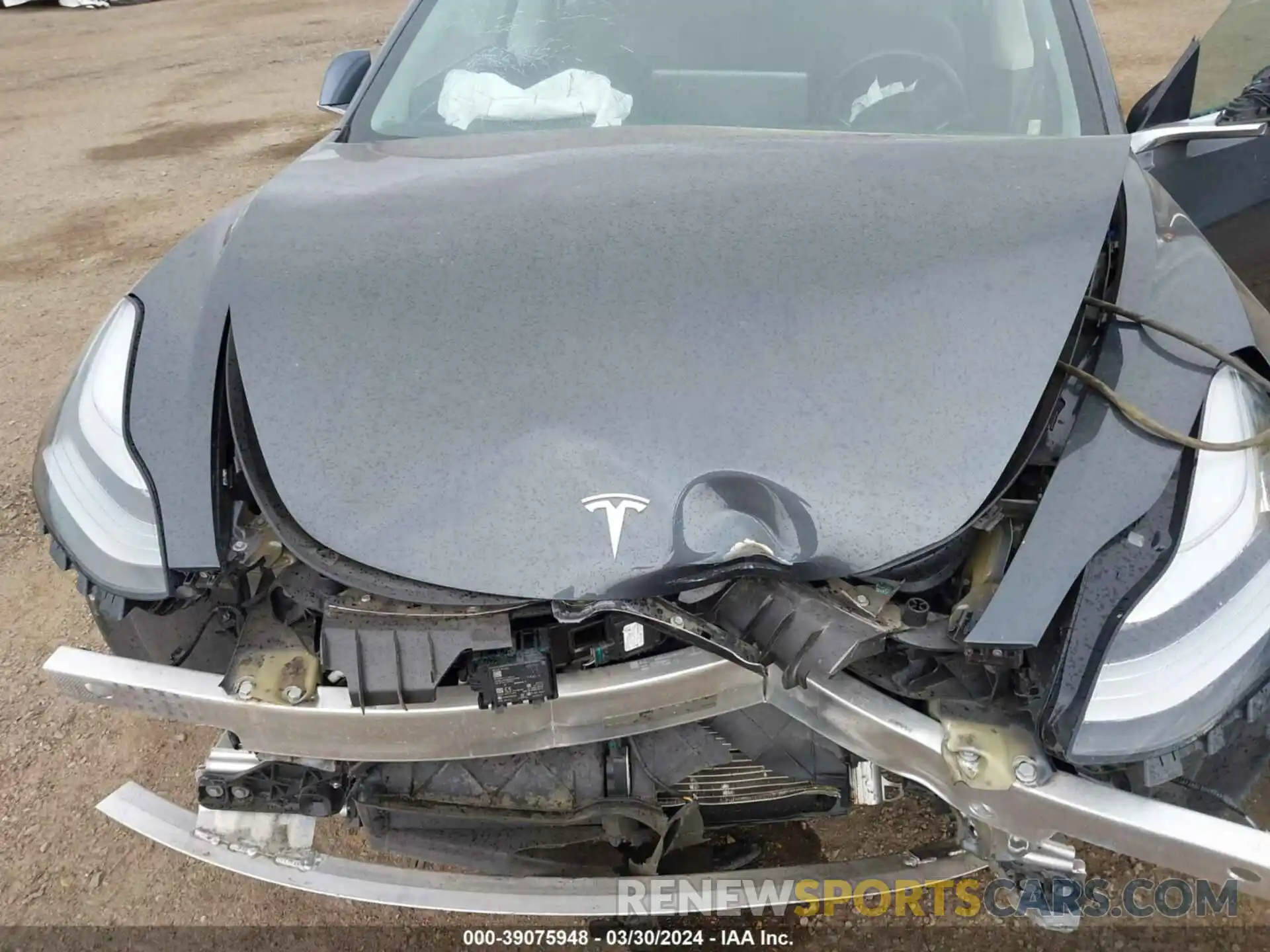 10 Photograph of a damaged car 5YJ3E1EA9KF325515 TESLA MODEL 3 2019