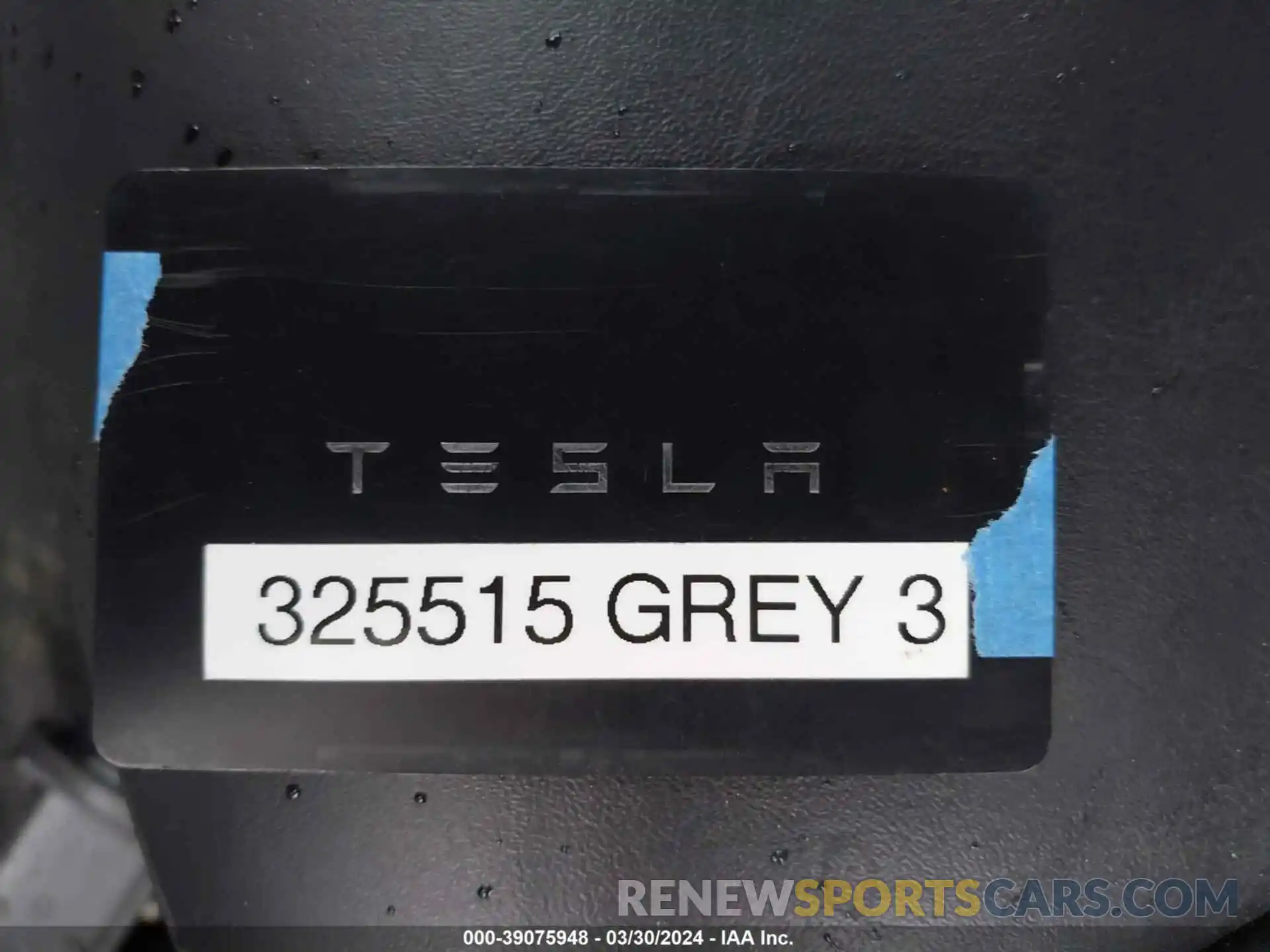 11 Photograph of a damaged car 5YJ3E1EA9KF325515 TESLA MODEL 3 2019