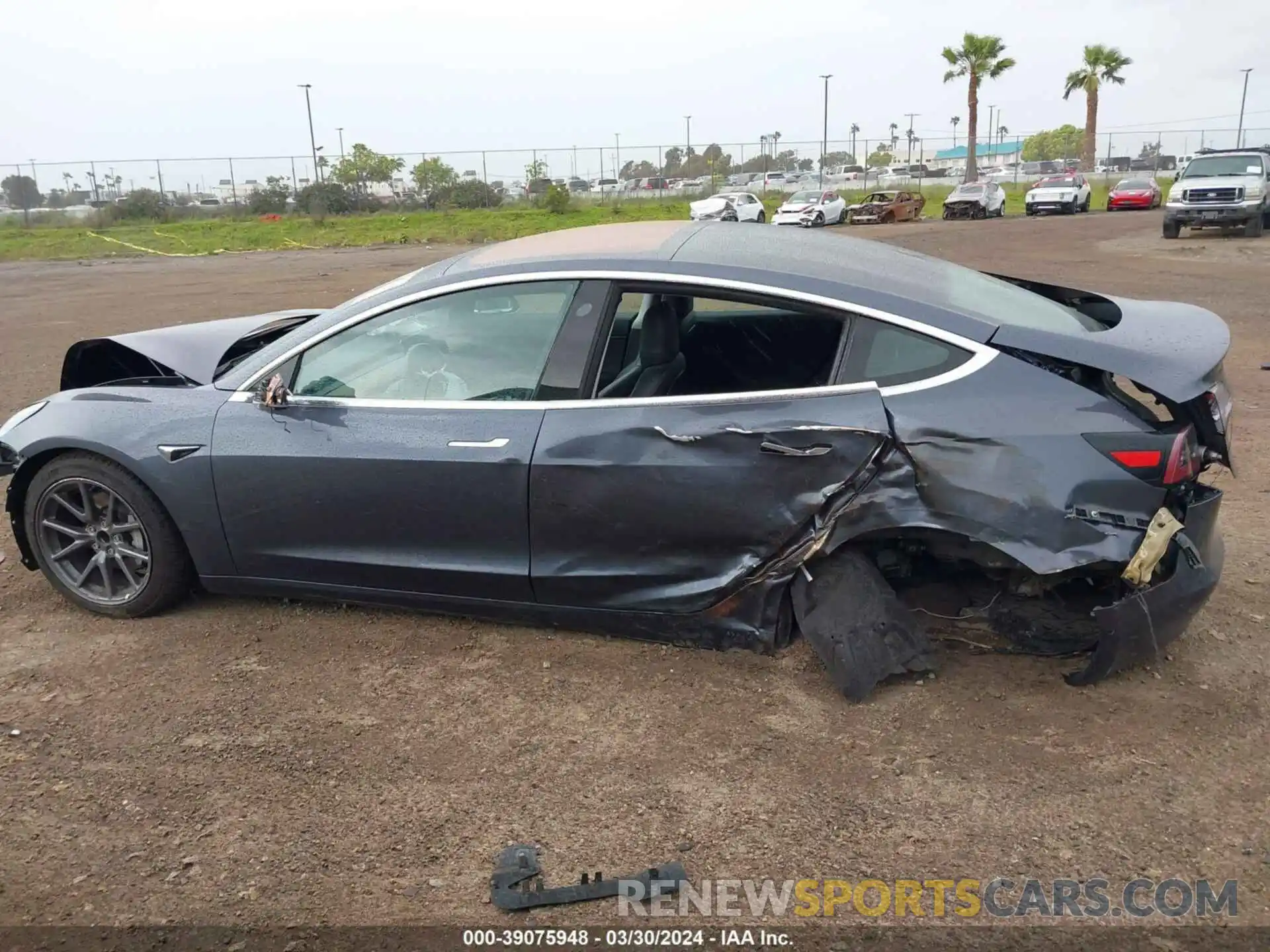 15 Photograph of a damaged car 5YJ3E1EA9KF325515 TESLA MODEL 3 2019