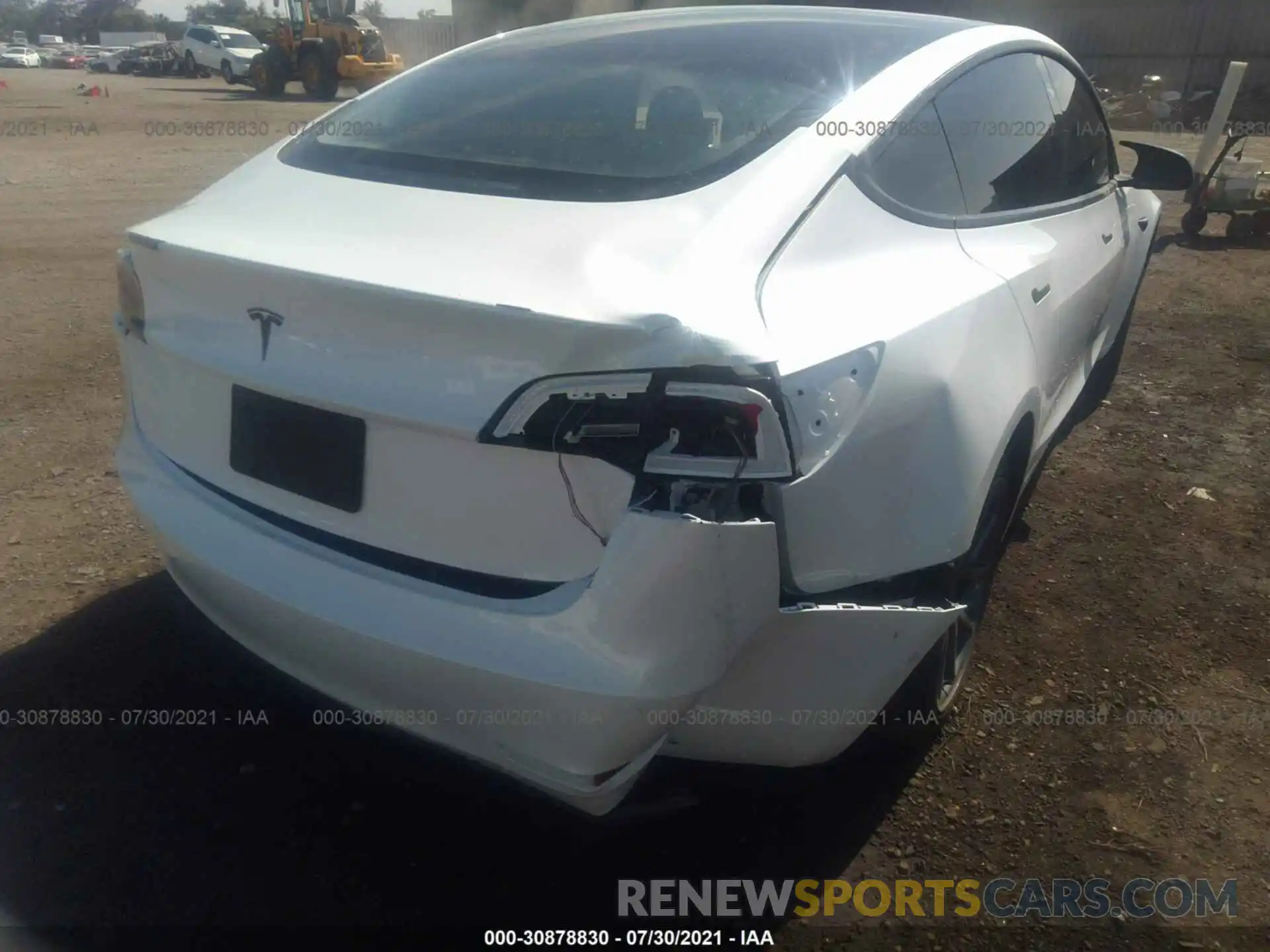 6 Photograph of a damaged car 5YJ3E1EA9KF326650 TESLA MODEL 3 2019