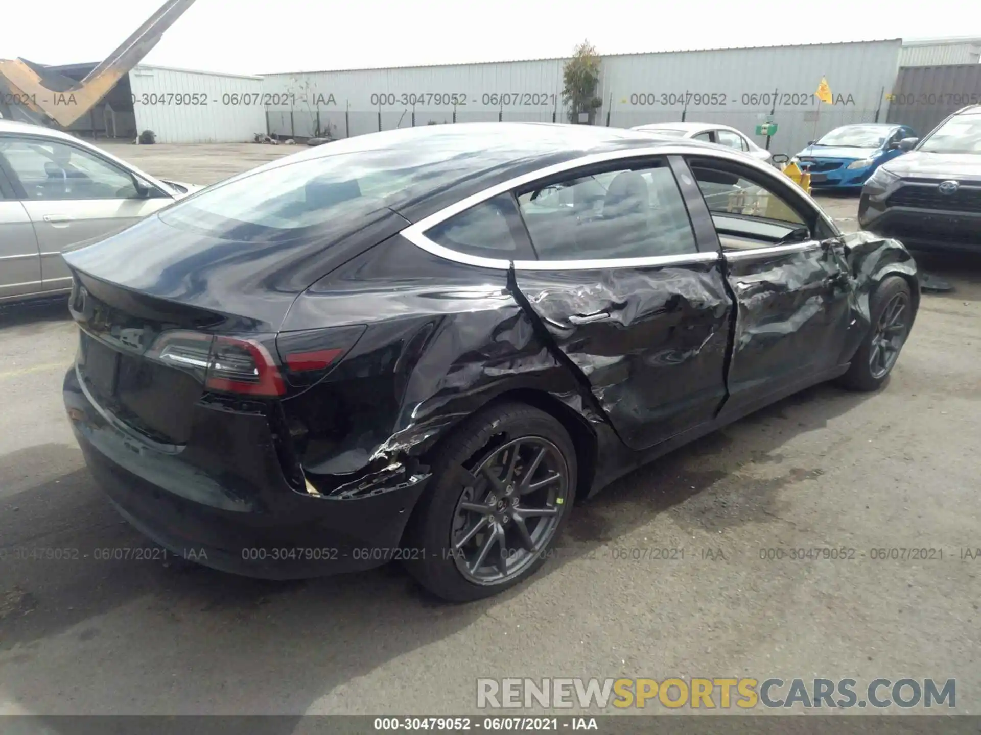 6 Photograph of a damaged car 5YJ3E1EA9KF331024 TESLA MODEL 3 2019