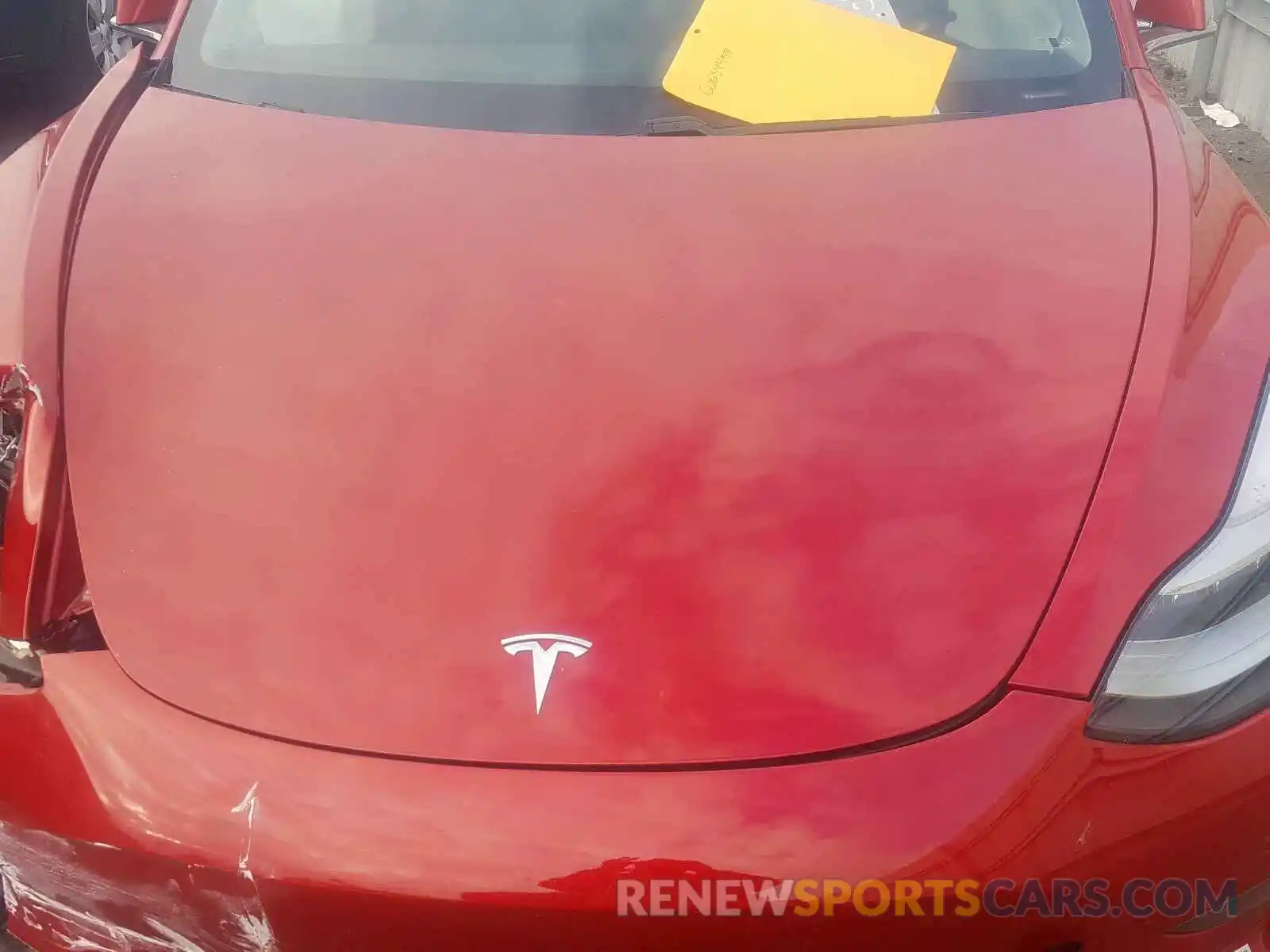 7 Photograph of a damaged car 5YJ3E1EA9KF338247 TESLA MODEL 3 2019