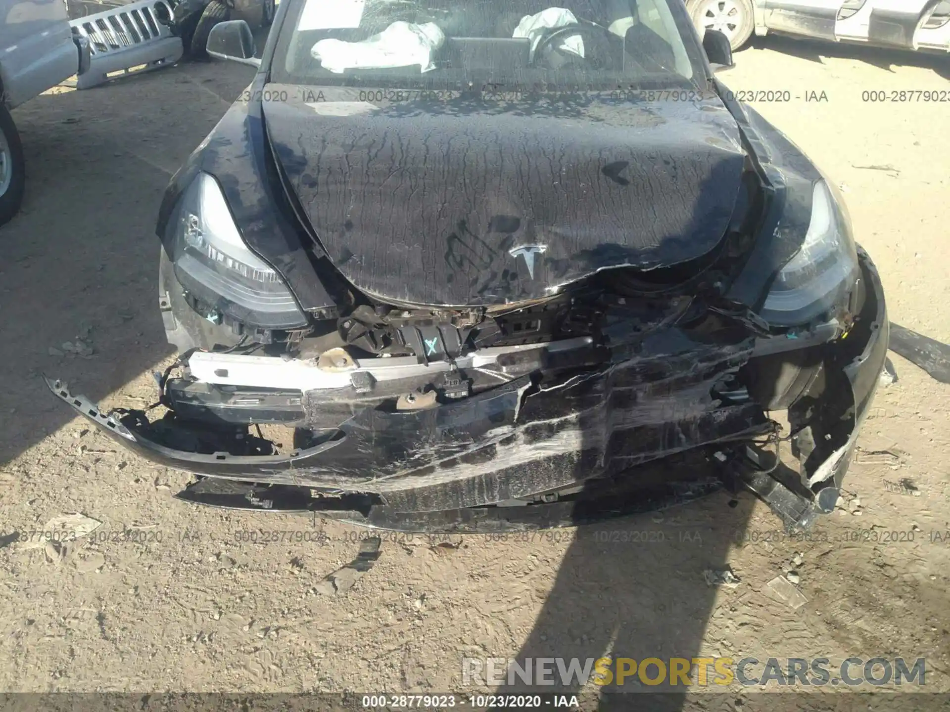 6 Photograph of a damaged car 5YJ3E1EA9KF361706 TESLA MODEL 3 2019