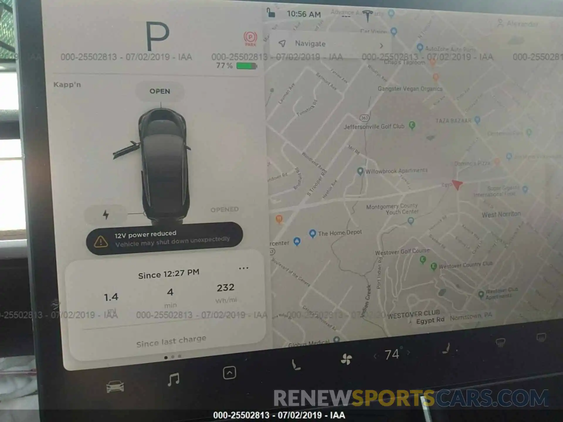 7 Photograph of a damaged car 5YJ3E1EA9KF397640 TESLA MODEL 3 2019