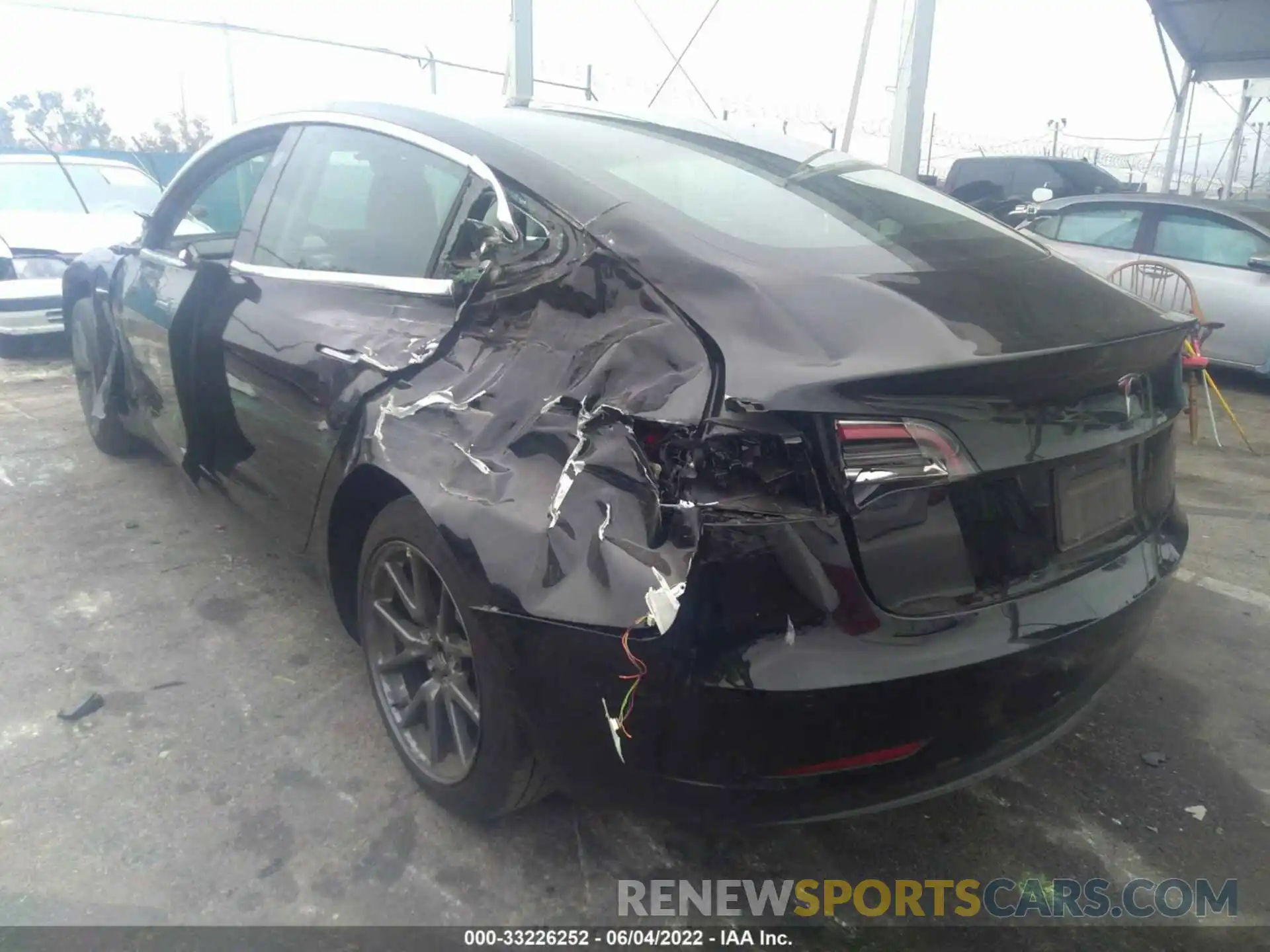 3 Photograph of a damaged car 5YJ3E1EA9KF397864 TESLA MODEL 3 2019