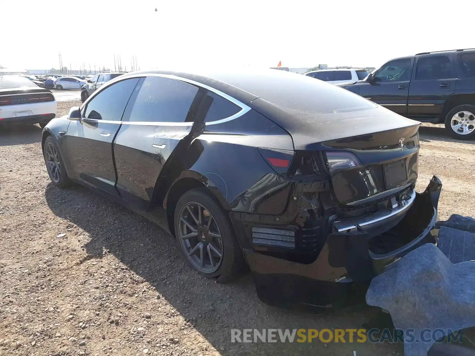 3 Photograph of a damaged car 5YJ3E1EA9KF397895 TESLA MODEL 3 2019