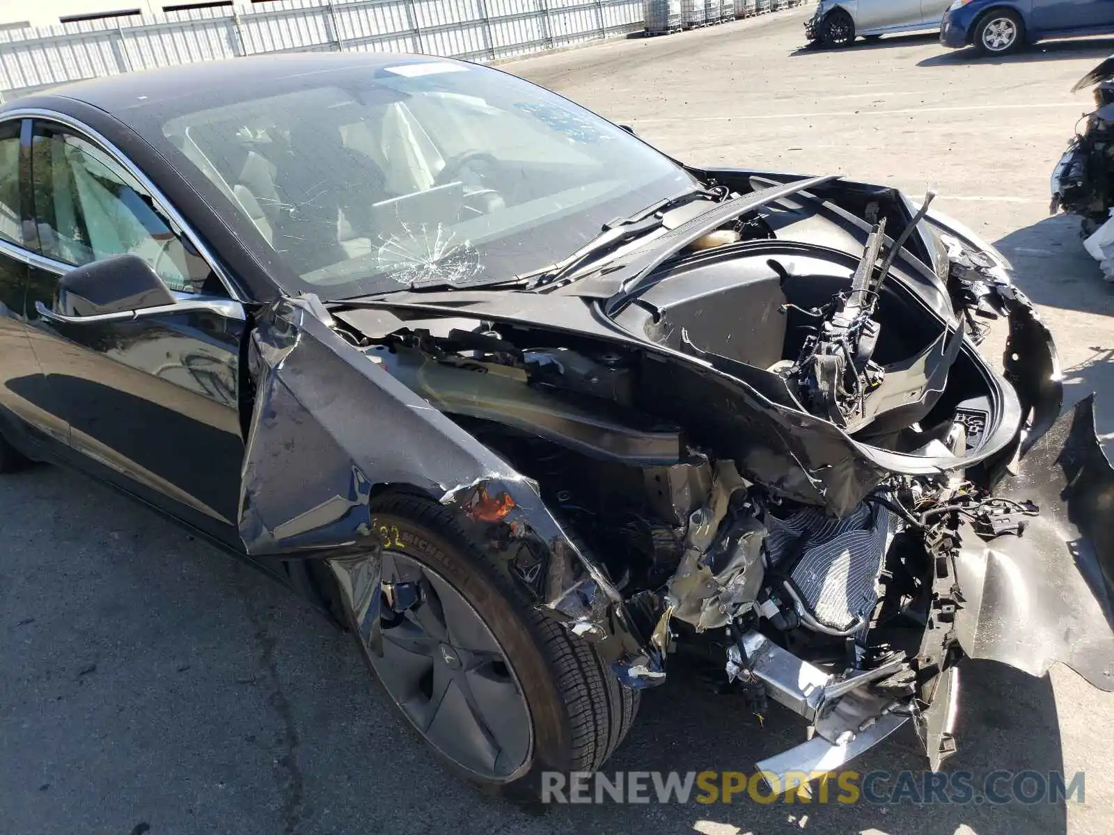 9 Photograph of a damaged car 5YJ3E1EA9KF398724 TESLA MODEL 3 2019