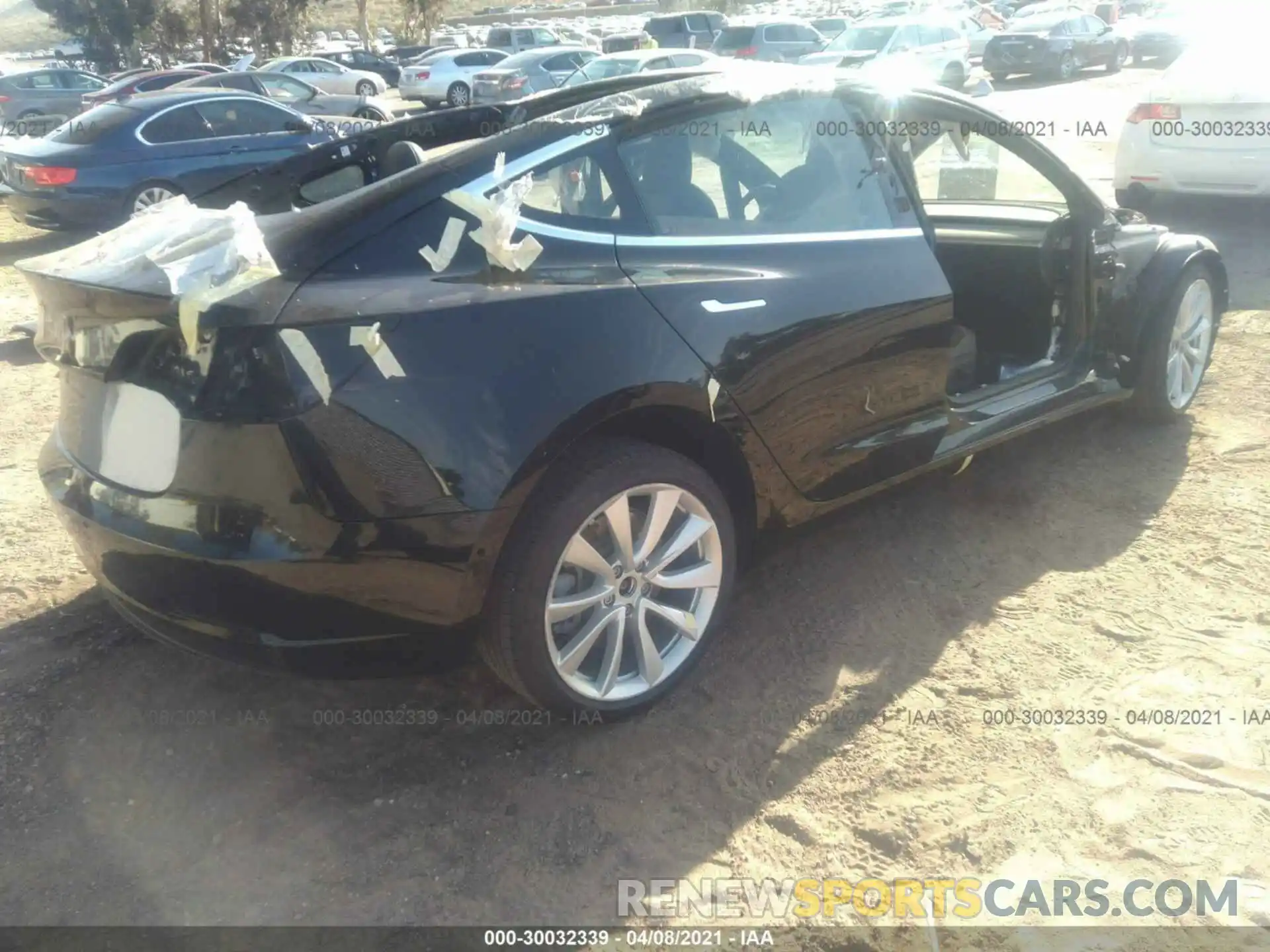 4 Photograph of a damaged car 5YJ3E1EA9KF401797 TESLA MODEL 3 2019