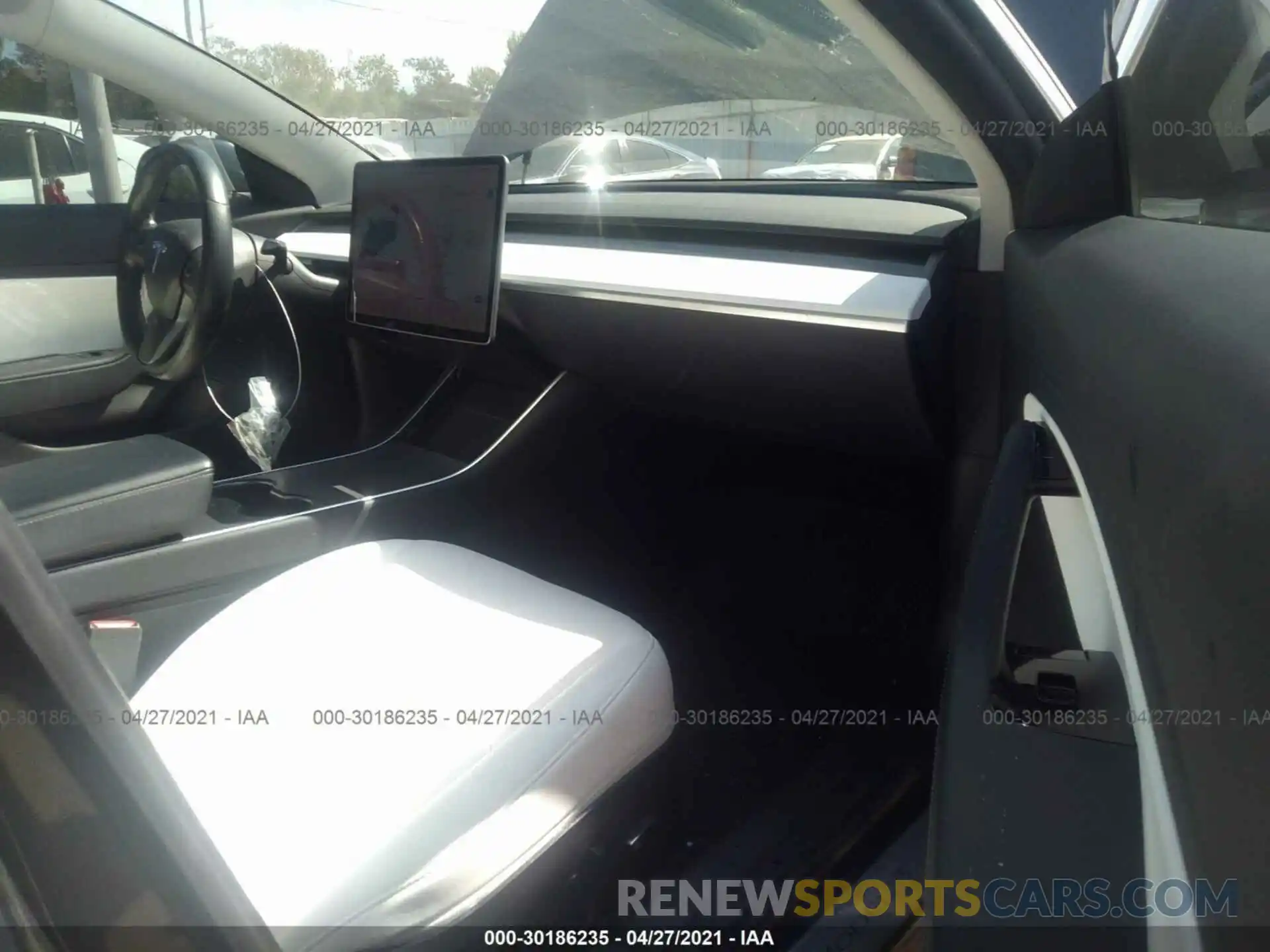 5 Photograph of a damaged car 5YJ3E1EA9KF402917 TESLA MODEL 3 2019