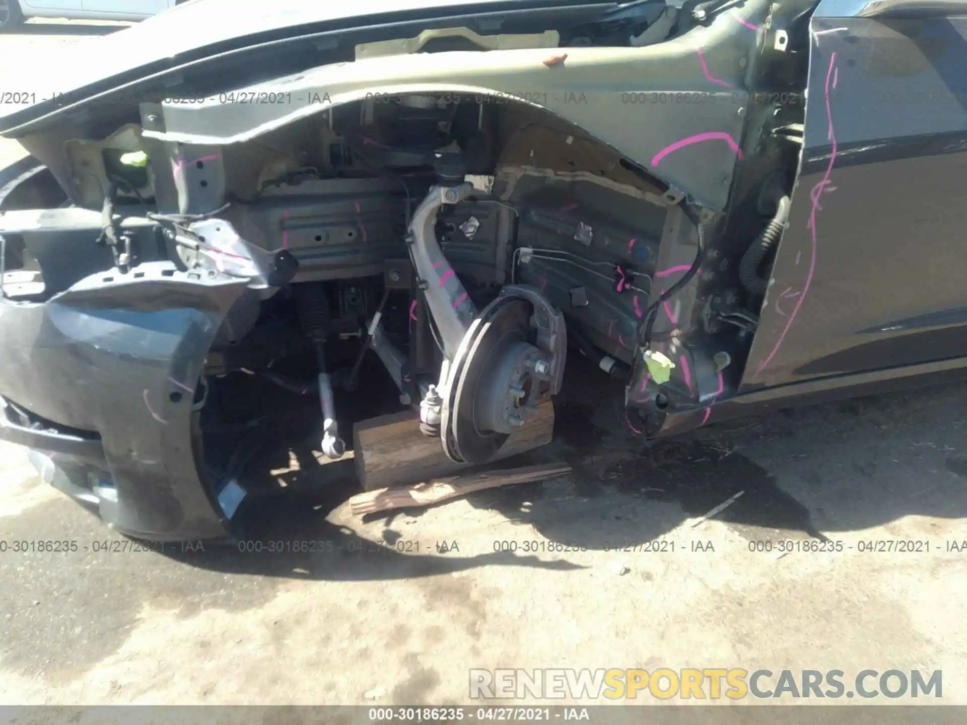 6 Photograph of a damaged car 5YJ3E1EA9KF402917 TESLA MODEL 3 2019