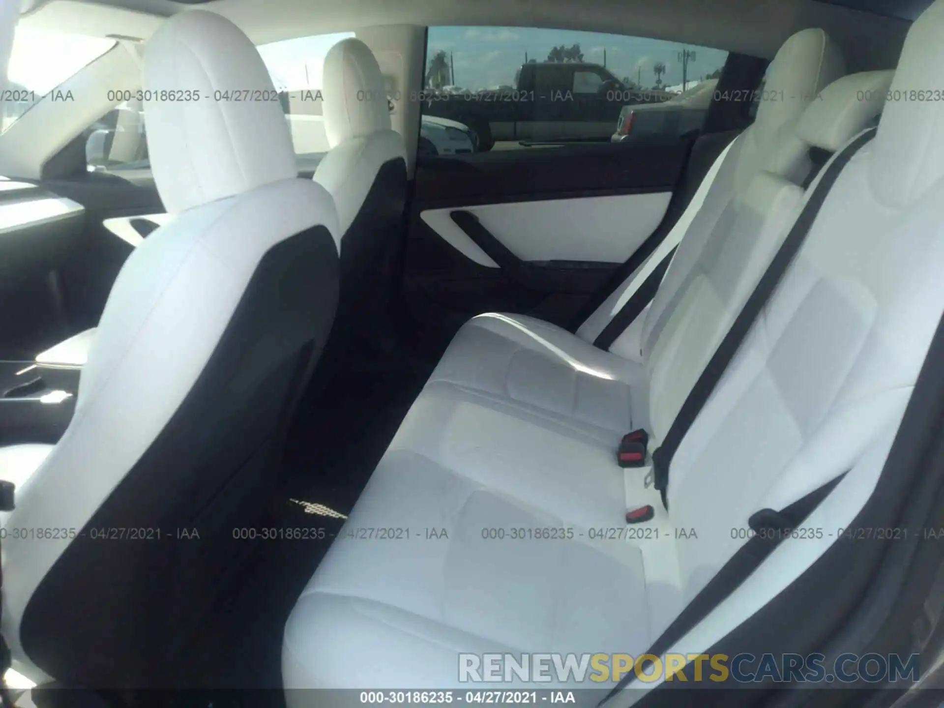 8 Фотография поврежденного автомобиля 5YJ3E1EA9KF402917 TESLA MODEL 3 2019