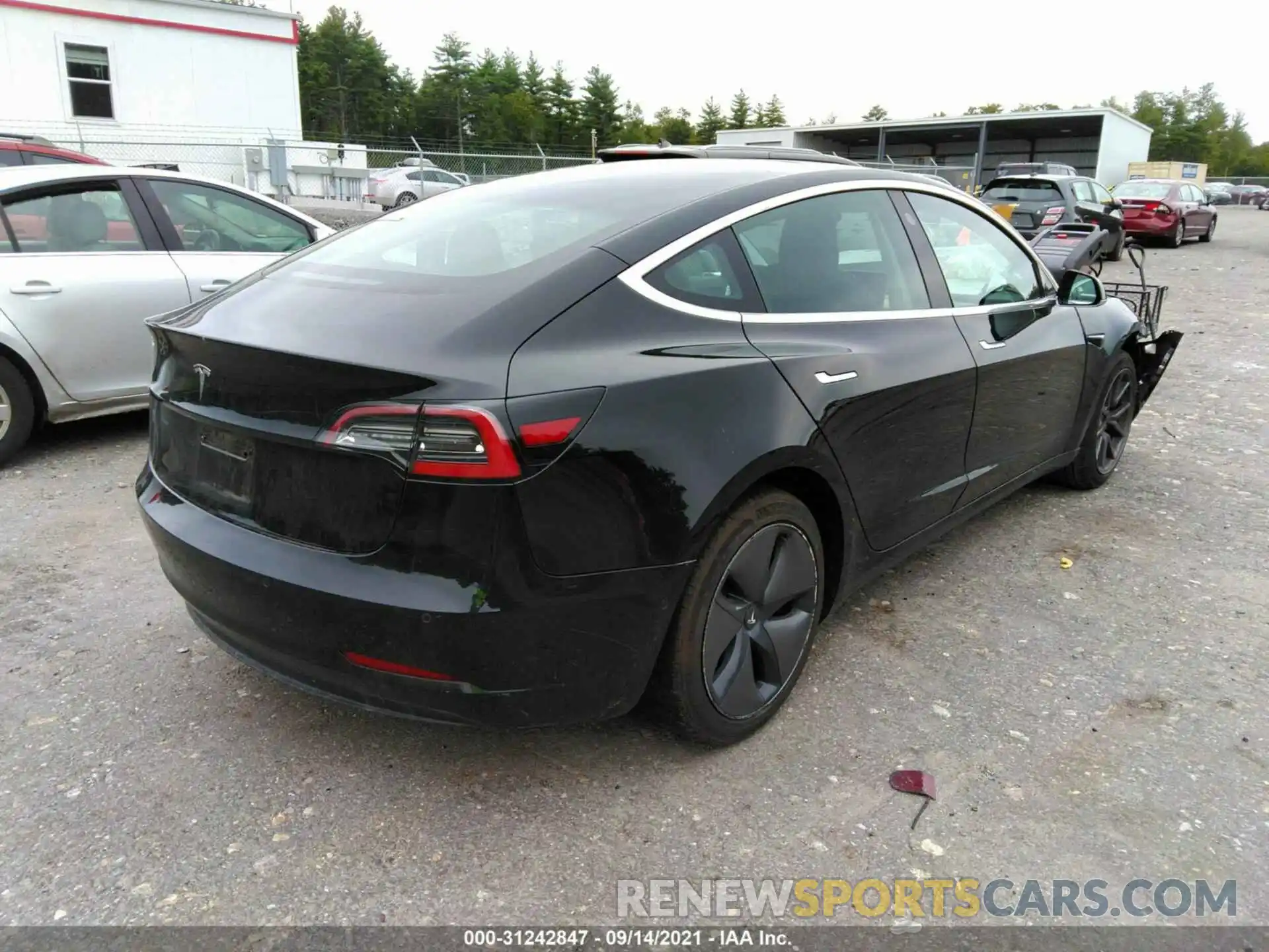 4 Фотография поврежденного автомобиля 5YJ3E1EA9KF410810 TESLA MODEL 3 2019