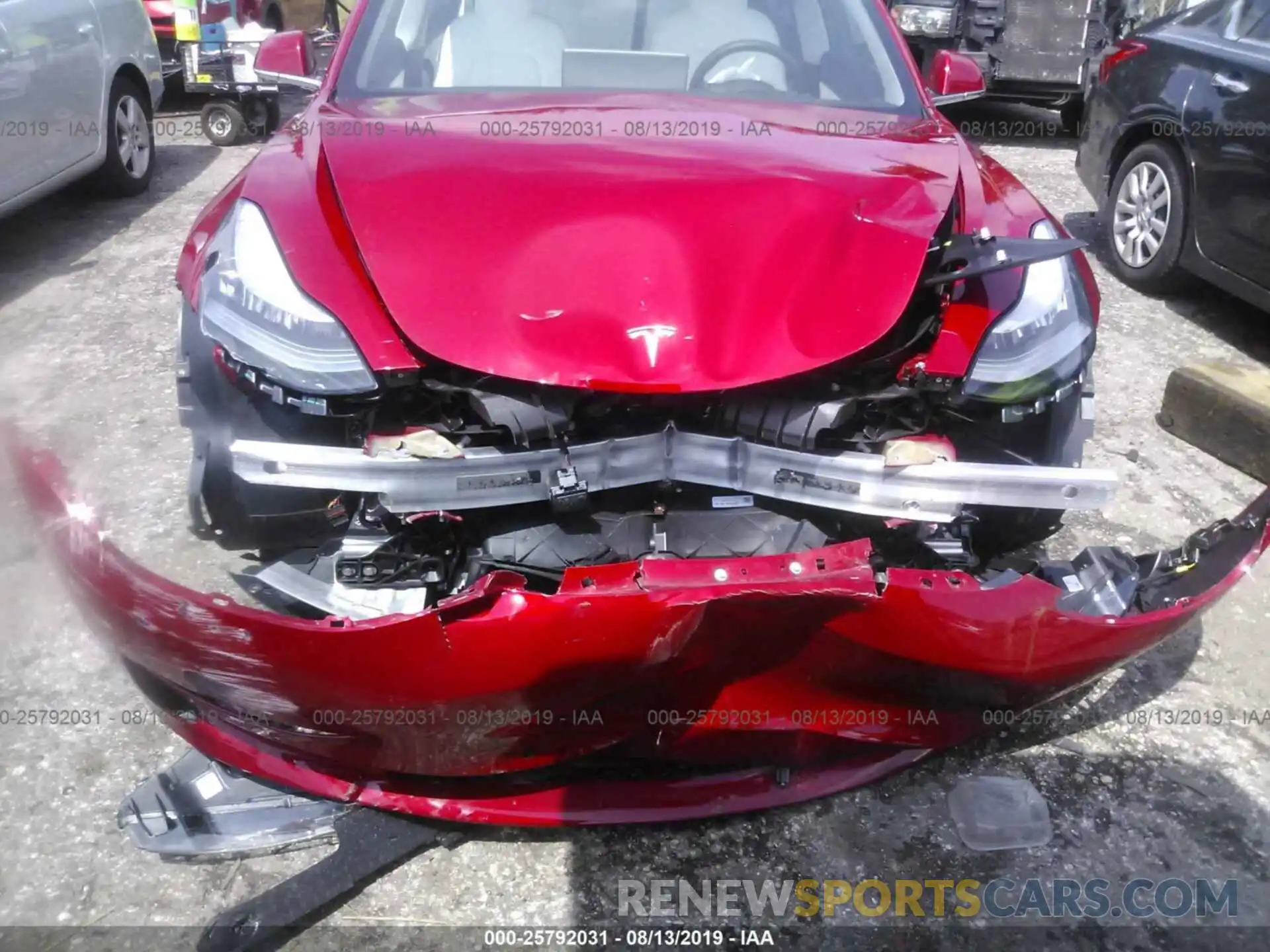 6 Photograph of a damaged car 5YJ3E1EA9KF417854 TESLA MODEL 3 2019