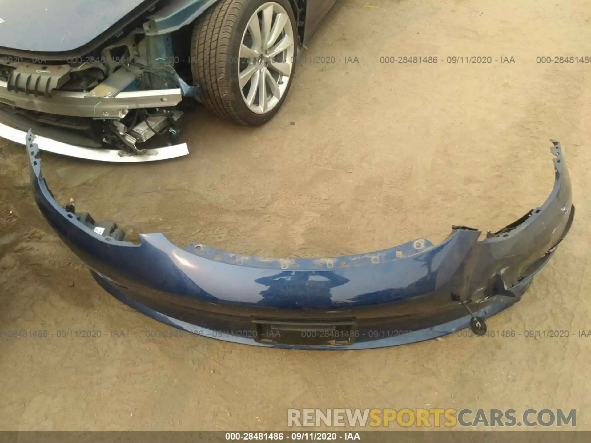 12 Photograph of a damaged car 5YJ3E1EA9KF417885 TESLA MODEL 3 2019