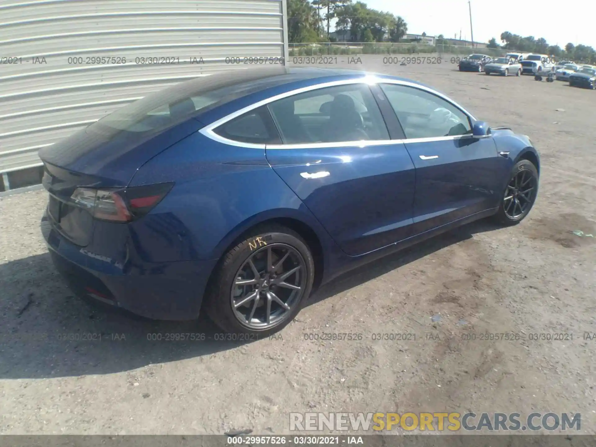 4 Photograph of a damaged car 5YJ3E1EA9KF425047 TESLA MODEL 3 2019