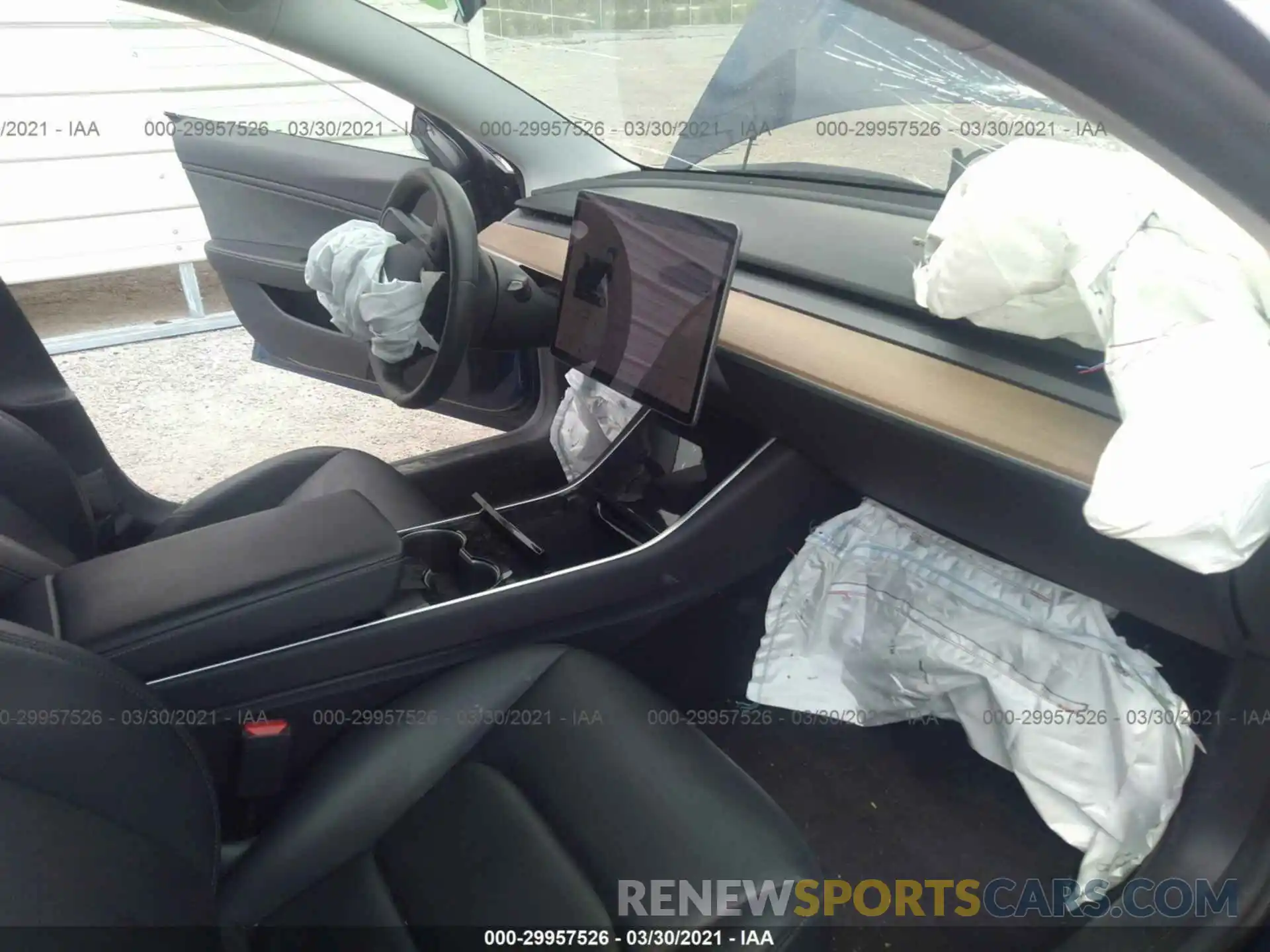 5 Photograph of a damaged car 5YJ3E1EA9KF425047 TESLA MODEL 3 2019