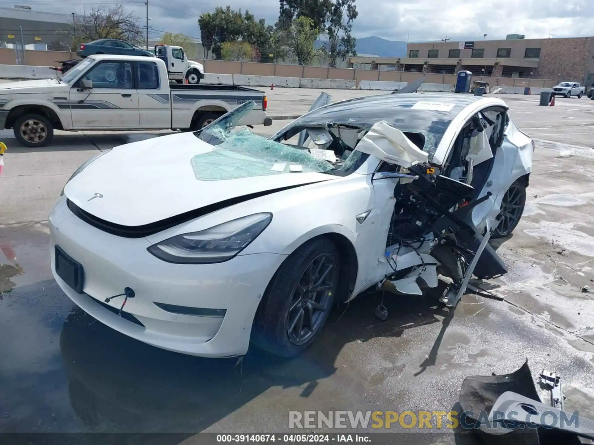 2 Фотография поврежденного автомобиля 5YJ3E1EA9KF427316 TESLA MODEL 3 2019
