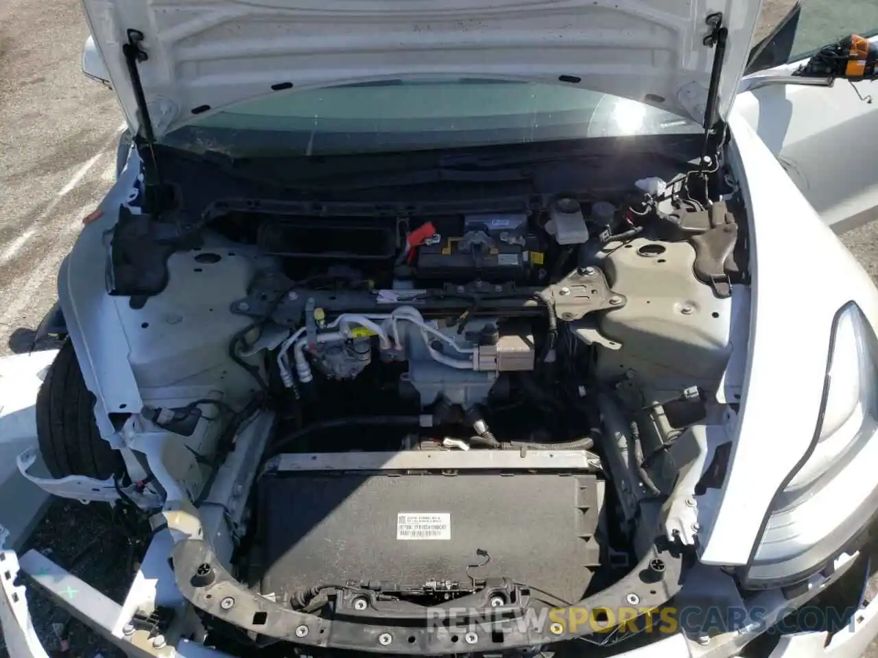 7 Photograph of a damaged car 5YJ3E1EA9KF472496 TESLA MODEL 3 2019