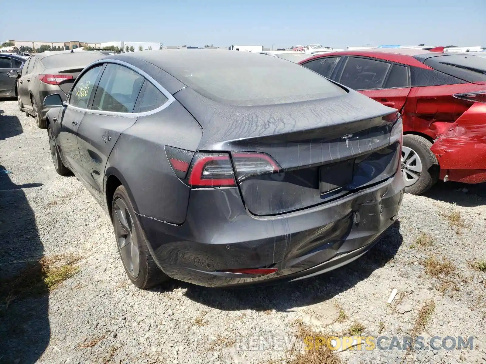 3 Фотография поврежденного автомобиля 5YJ3E1EA9KF480257 TESLA MODEL 3 2019