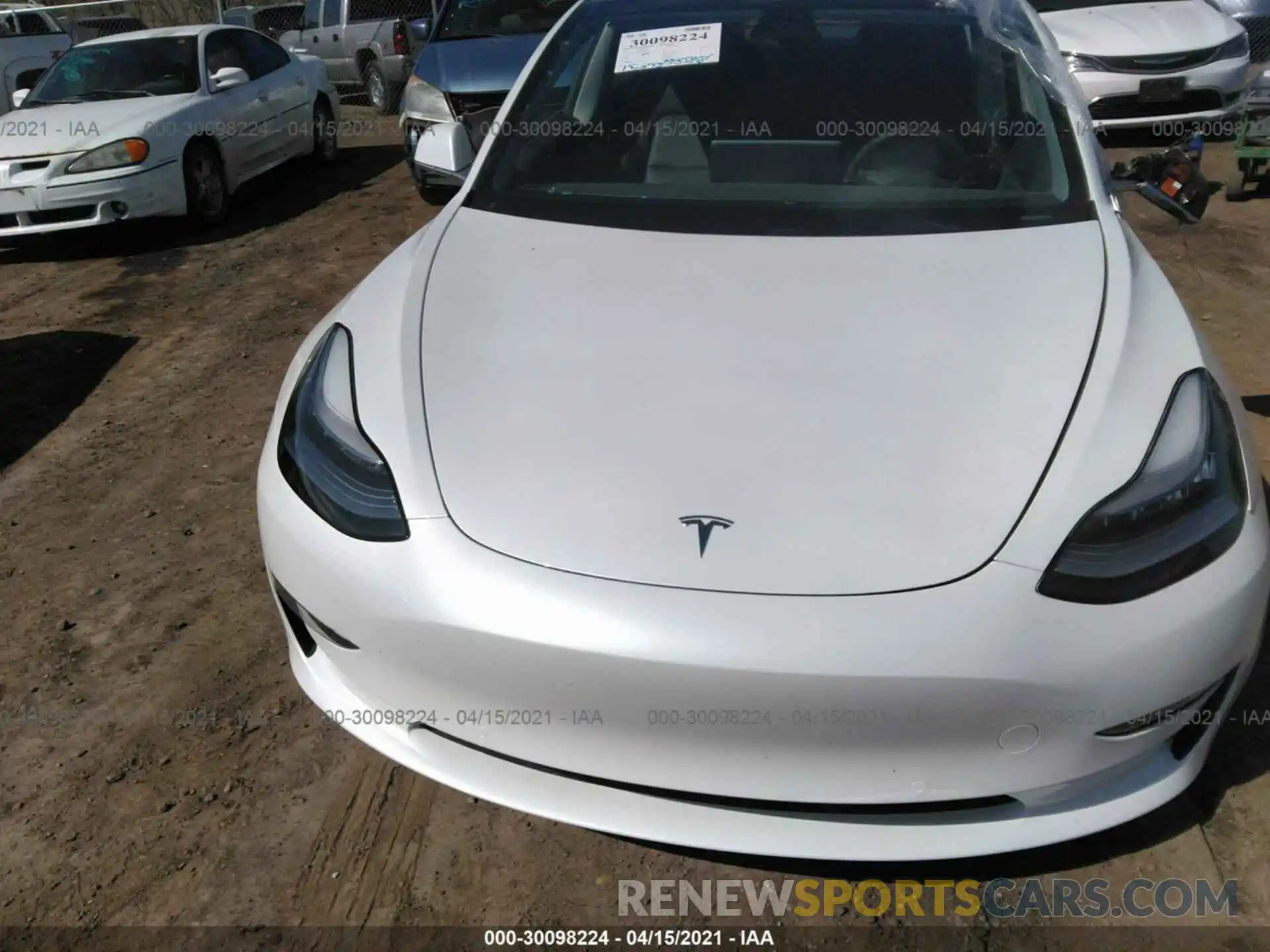 10 Photograph of a damaged car 5YJ3E1EA9KF484051 TESLA MODEL 3 2019