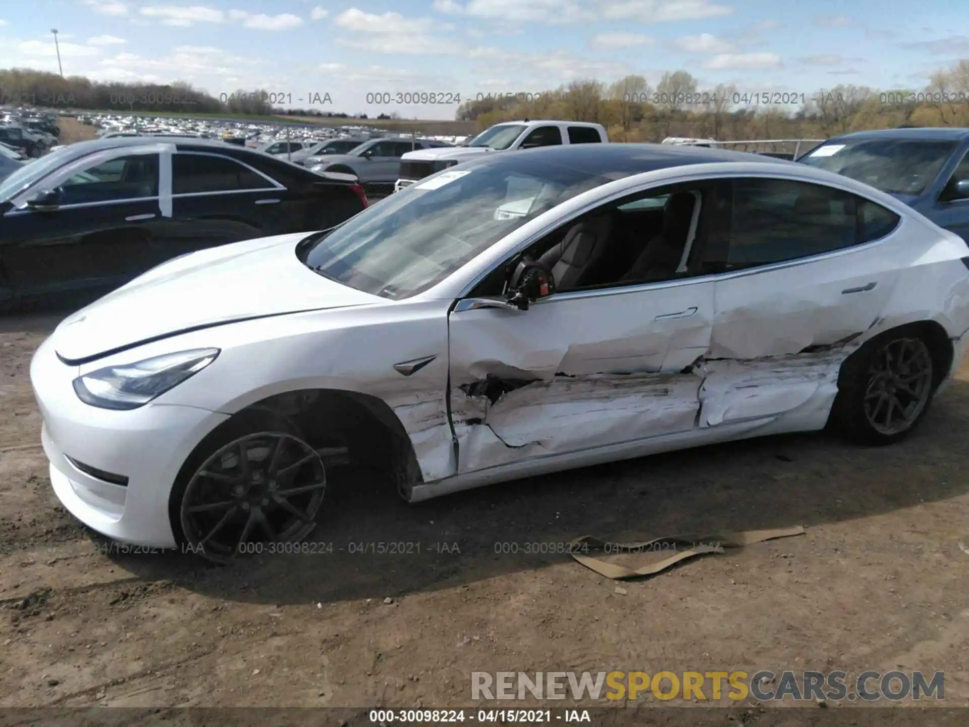 6 Photograph of a damaged car 5YJ3E1EA9KF484051 TESLA MODEL 3 2019