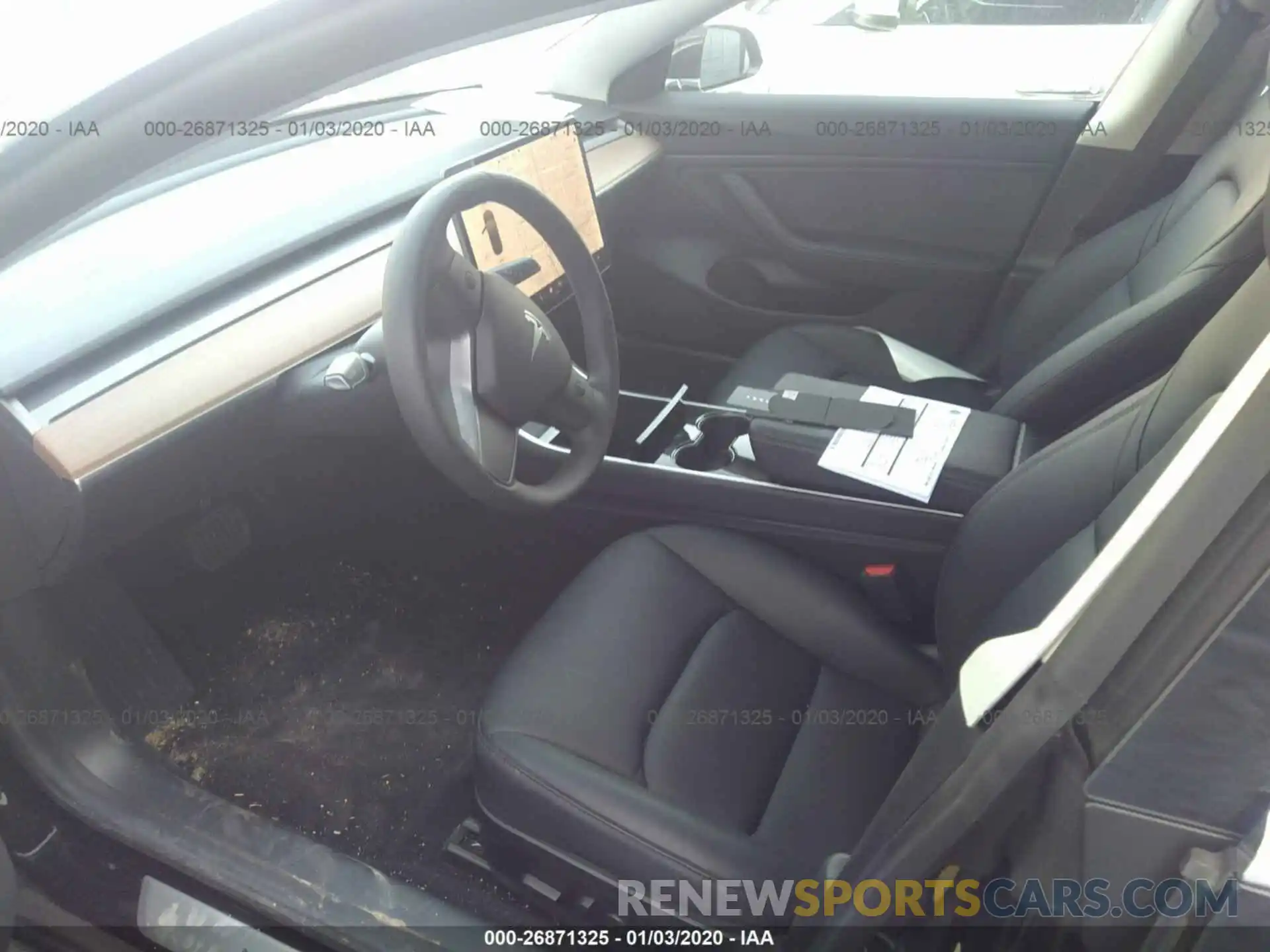 5 Photograph of a damaged car 5YJ3E1EA9KF485734 TESLA MODEL 3 2019