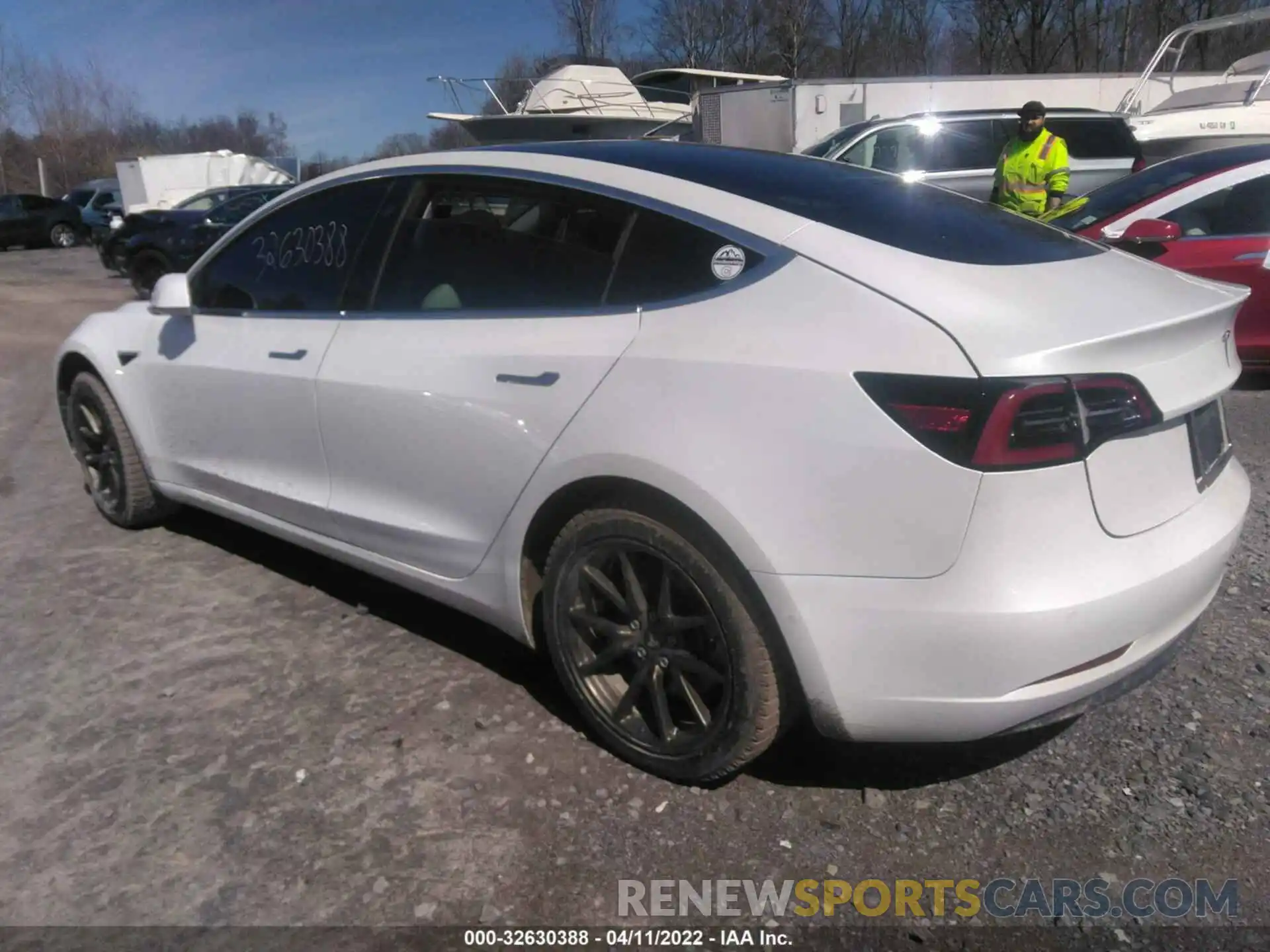 3 Photograph of a damaged car 5YJ3E1EA9KF509272 TESLA MODEL 3 2019