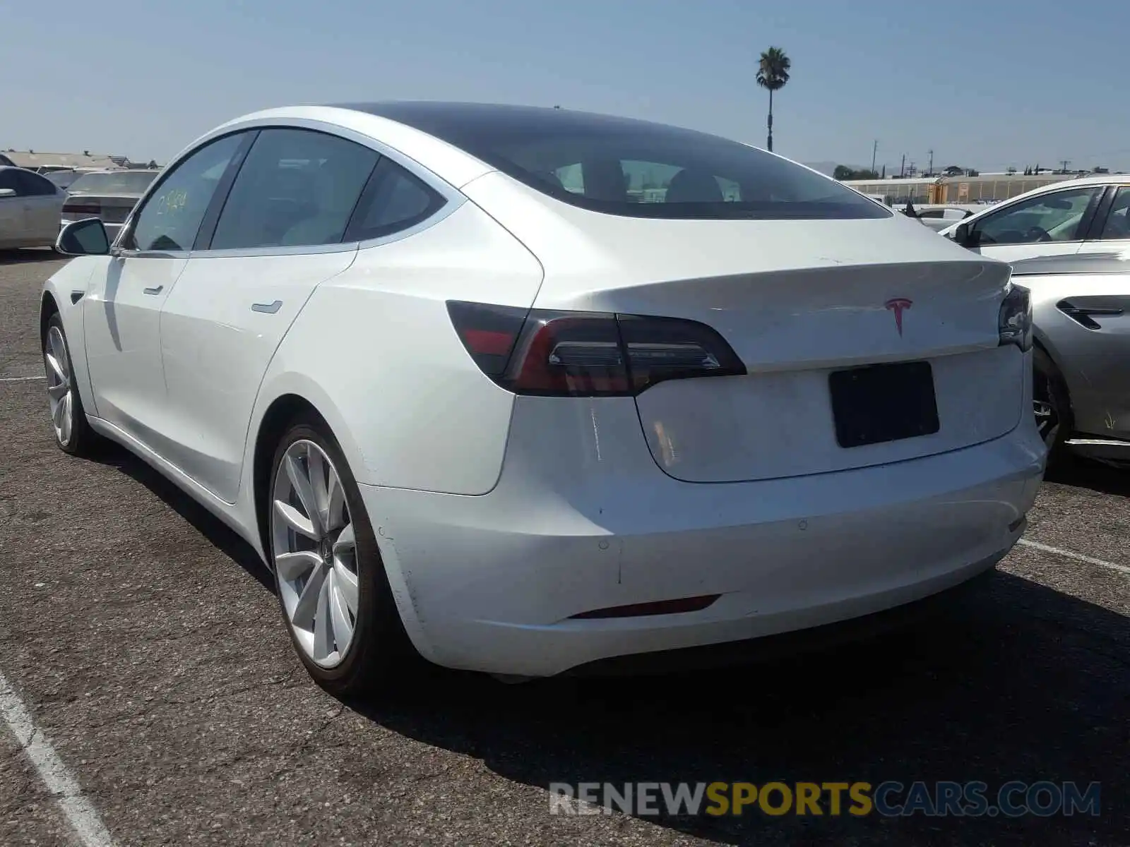 3 Photograph of a damaged car 5YJ3E1EA9KF509997 TESLA MODEL 3 2019