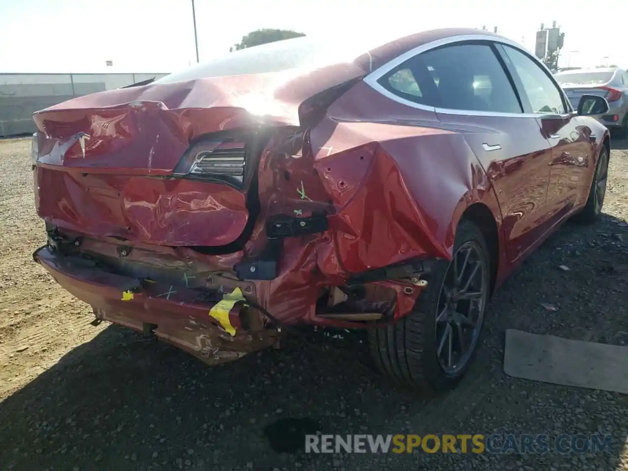 9 Photograph of a damaged car 5YJ3E1EAXKF190741 TESLA MODEL 3 2019