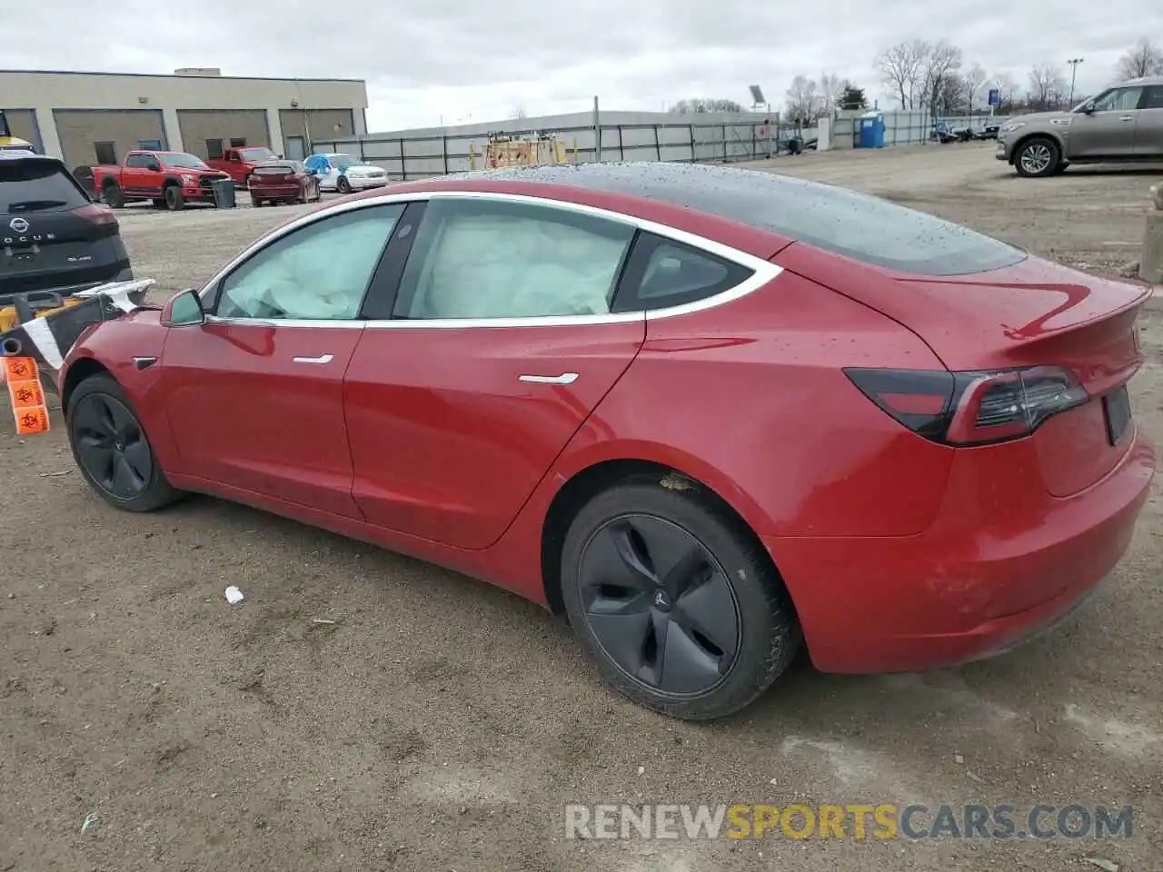 2 Фотография поврежденного автомобиля 5YJ3E1EAXKF197253 TESLA MODEL 3 2019