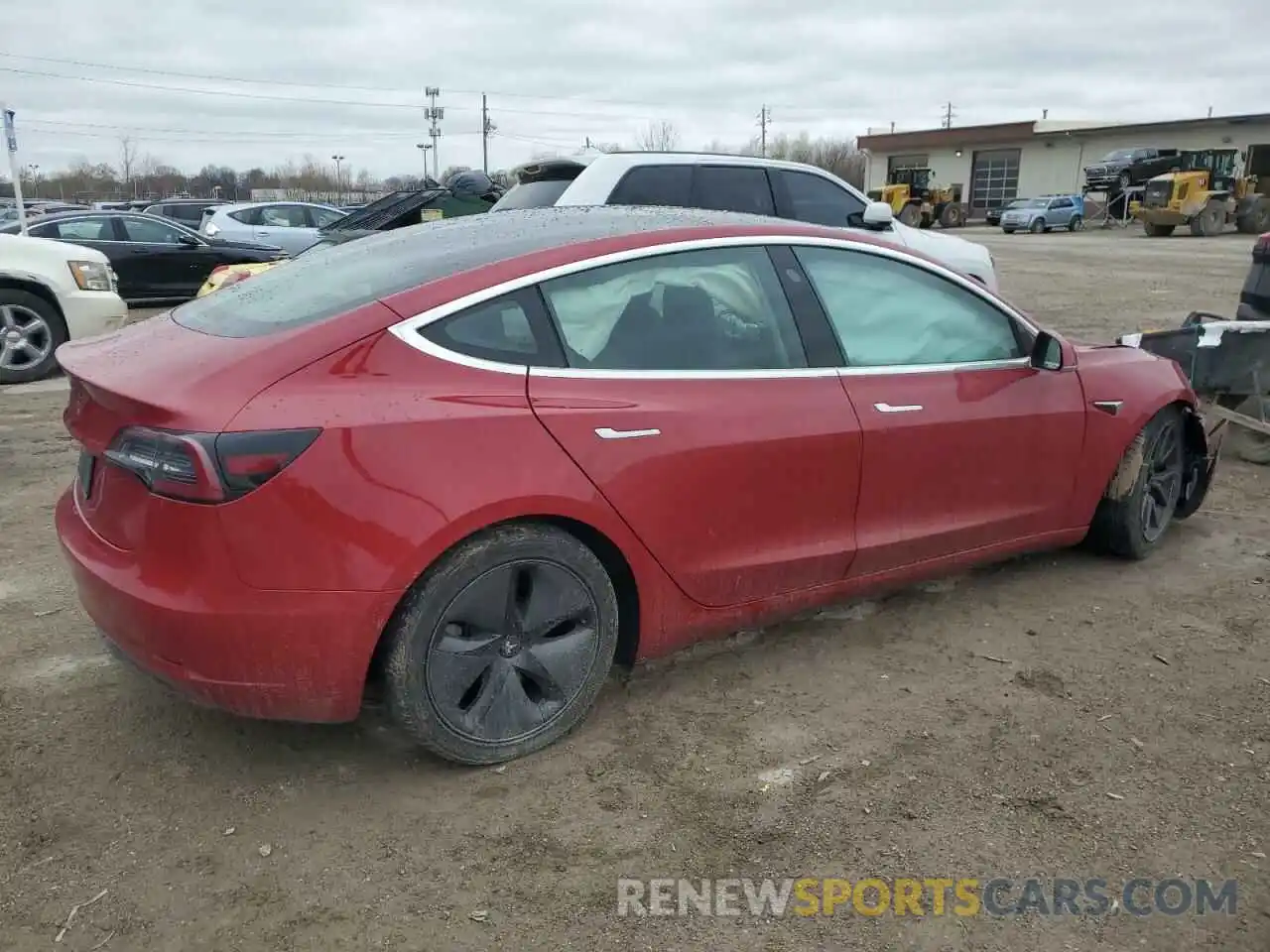 3 Фотография поврежденного автомобиля 5YJ3E1EAXKF197253 TESLA MODEL 3 2019