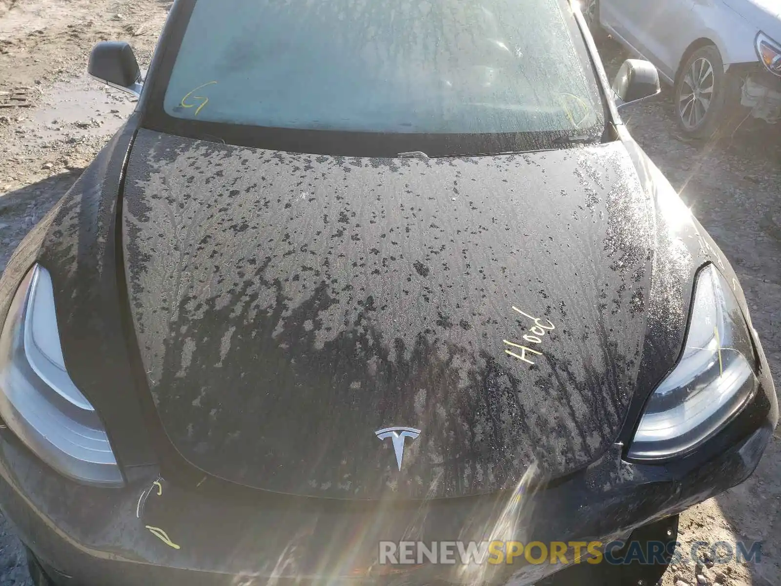 7 Photograph of a damaged car 5YJ3E1EAXKF296364 TESLA MODEL 3 2019