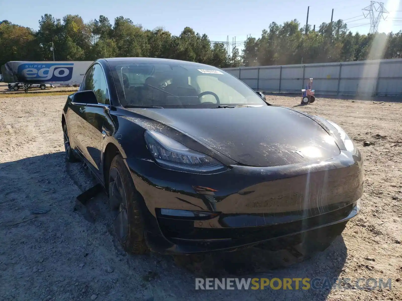 10 Photograph of a damaged car 5YJ3E1EAXKF296834 TESLA MODEL 3 2019