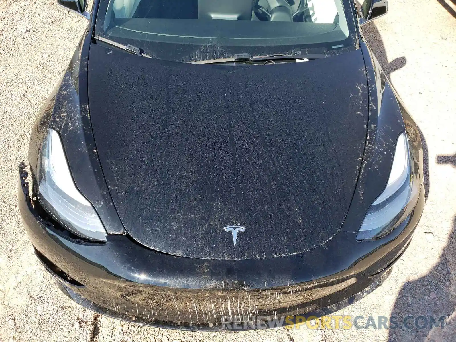 7 Photograph of a damaged car 5YJ3E1EAXKF296834 TESLA MODEL 3 2019