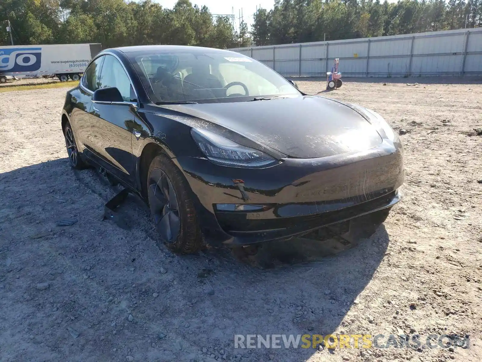 9 Photograph of a damaged car 5YJ3E1EAXKF296834 TESLA MODEL 3 2019